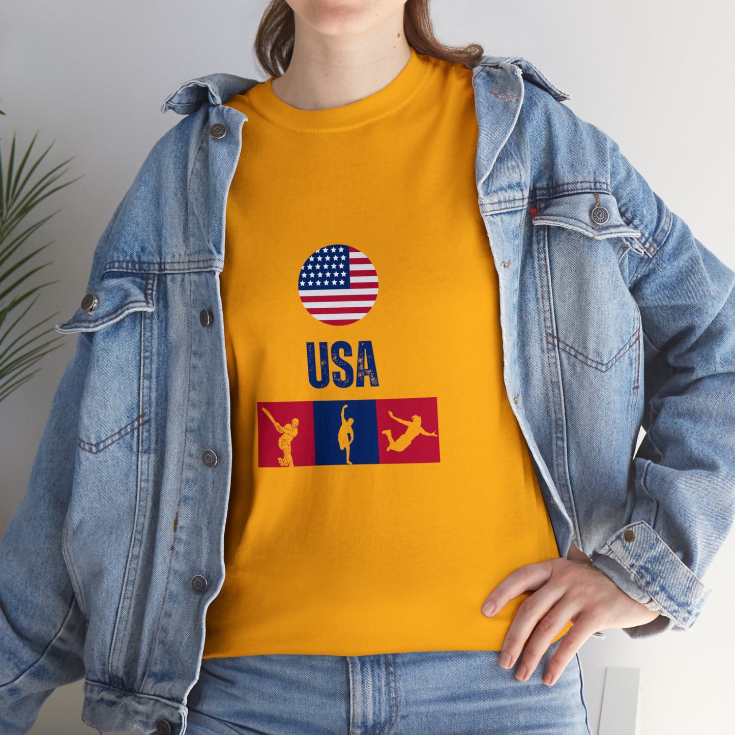 USA's World Cup 2024 Edition T-shirt - Unisex Heavy Cotton Tee