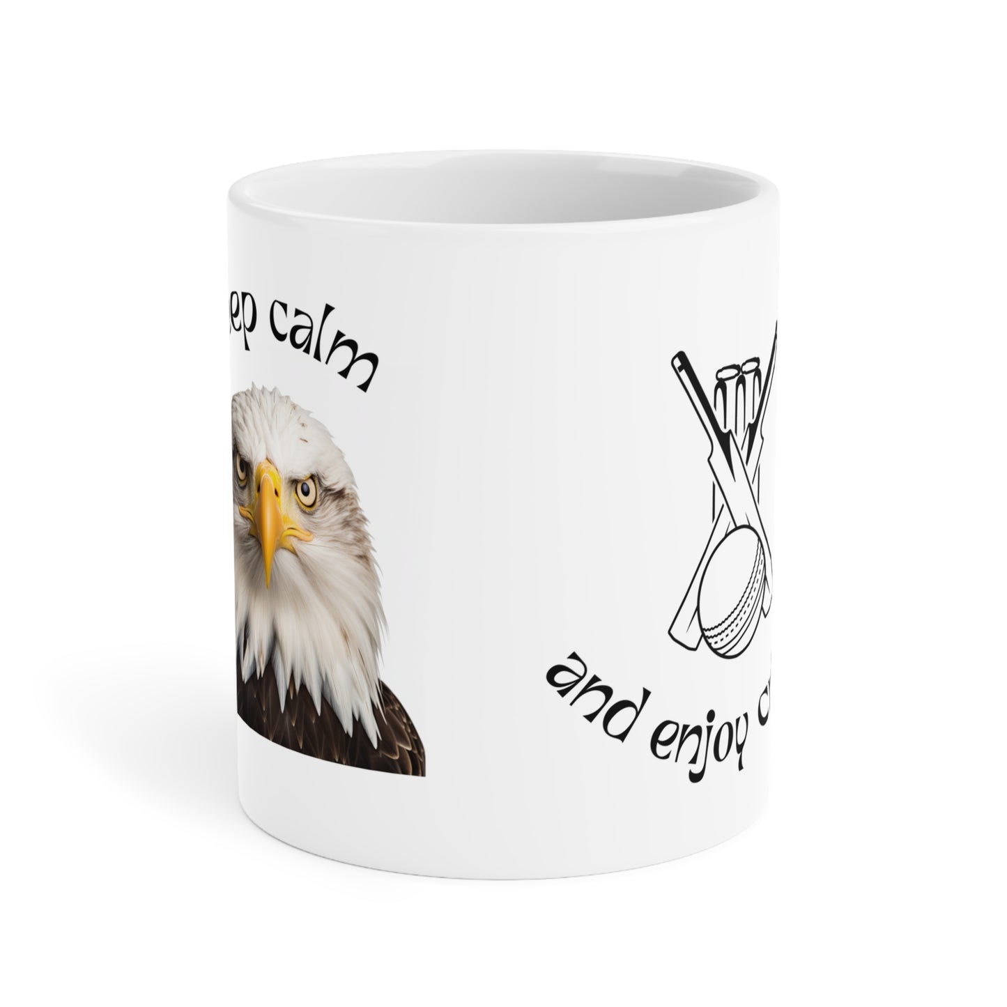 Keep Calm and Enjoy Cricket - Ceramic Mugs (11oz\15oz\20oz)