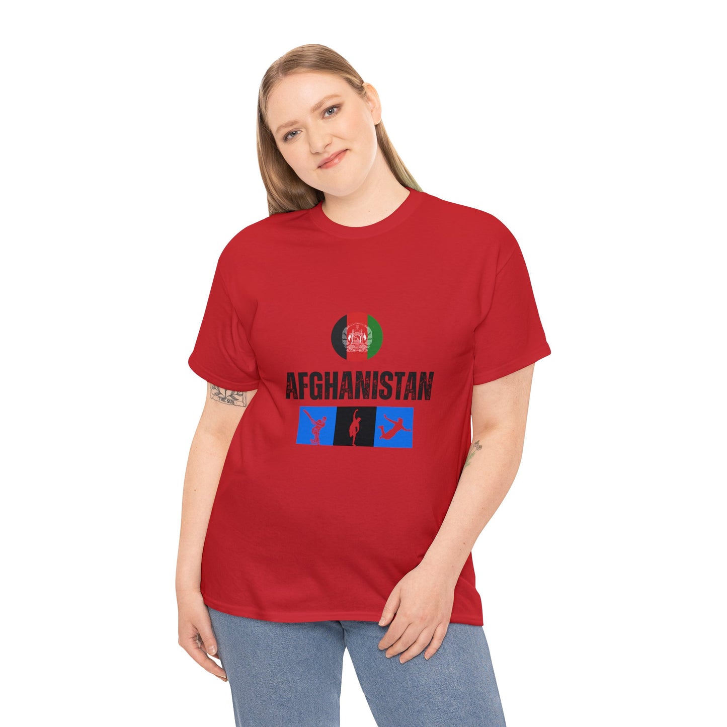 Afghanistan's World Cup 2024 Edition T-shirt - Unisex Heavy Cotton Tee