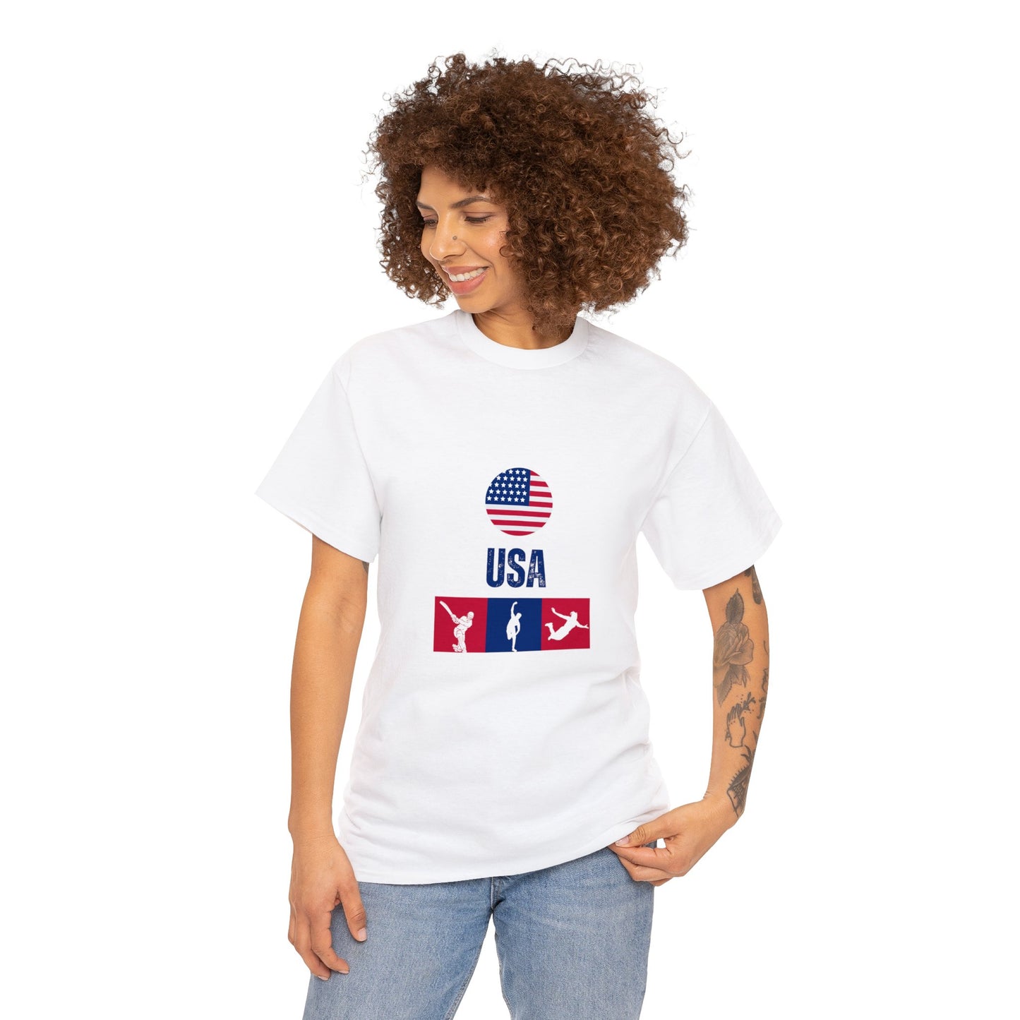 USA's World Cup 2024 Edition T-shirt - Unisex Heavy Cotton Tee