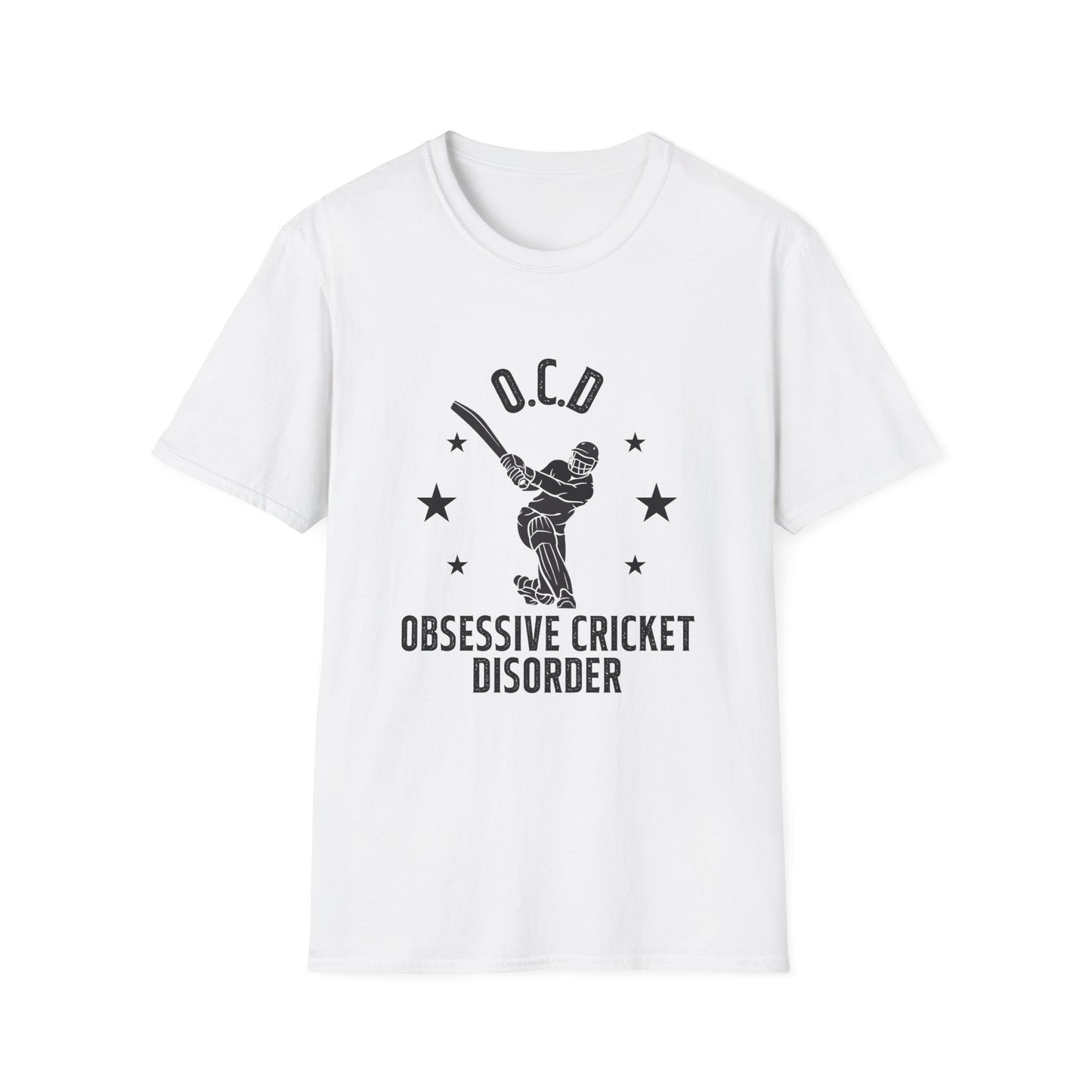 OCD Obsessive Cricket Disorder | Cricket T-shirt