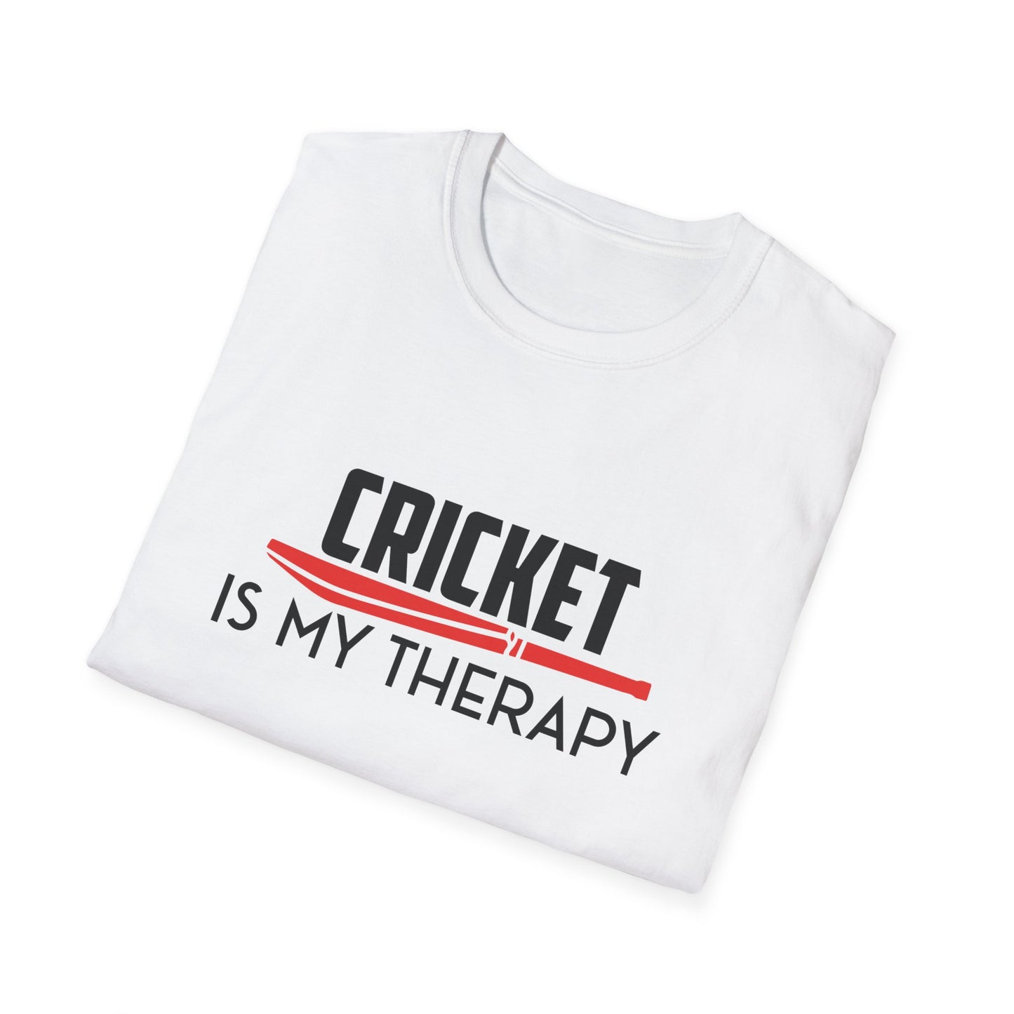 Cricket is My Therapy | Cricket T-shirt