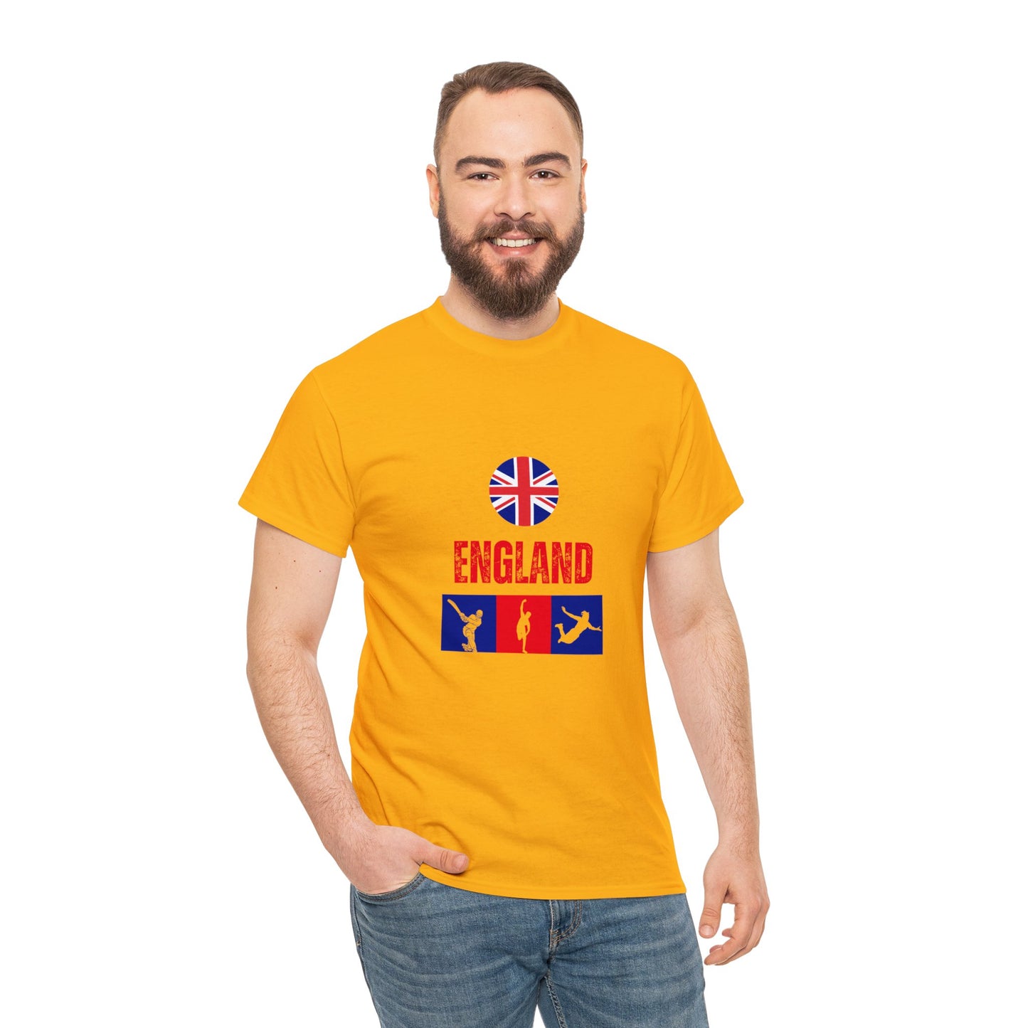 England's World Cup 2024 Edition T-shirt - Unisex Heavy Cotton Tee