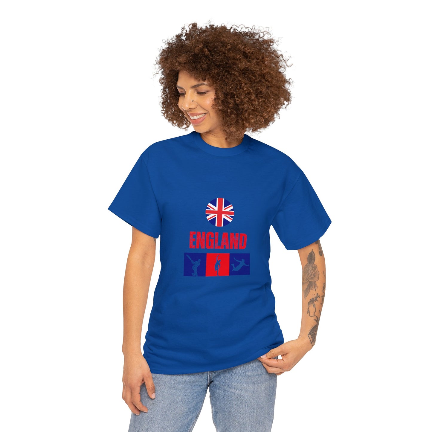 England's World Cup 2024 Edition T-shirt - Unisex Heavy Cotton Tee