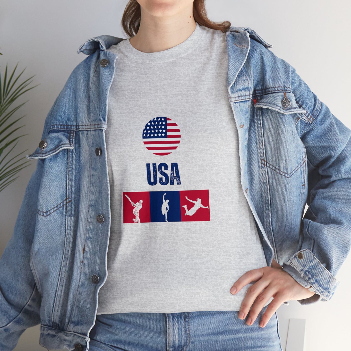 USA's World Cup 2024 Edition T-shirt - Unisex Heavy Cotton Tee