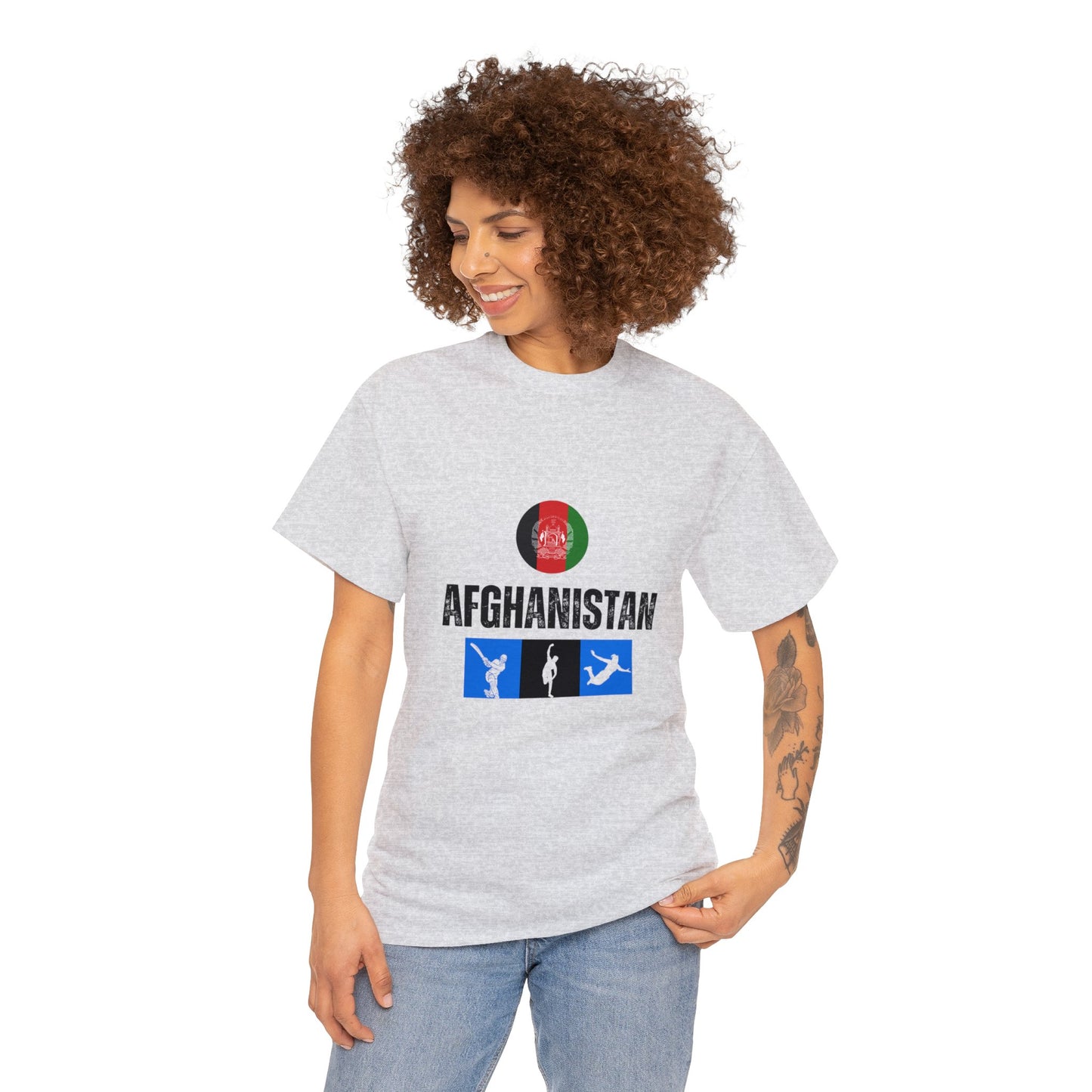 Afghanistan's World Cup 2024 Edition T-shirt - Unisex Heavy Cotton Tee