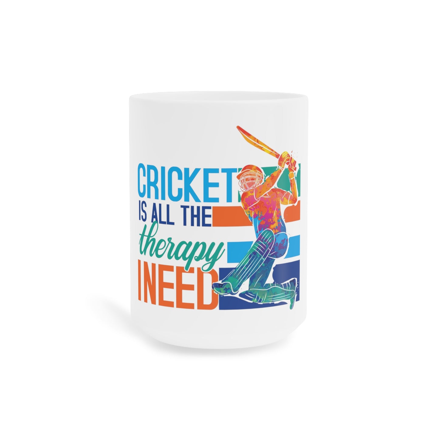 Cricket Is All The Therapy I Need - Cricket Mugs (11oz\15oz\20oz)