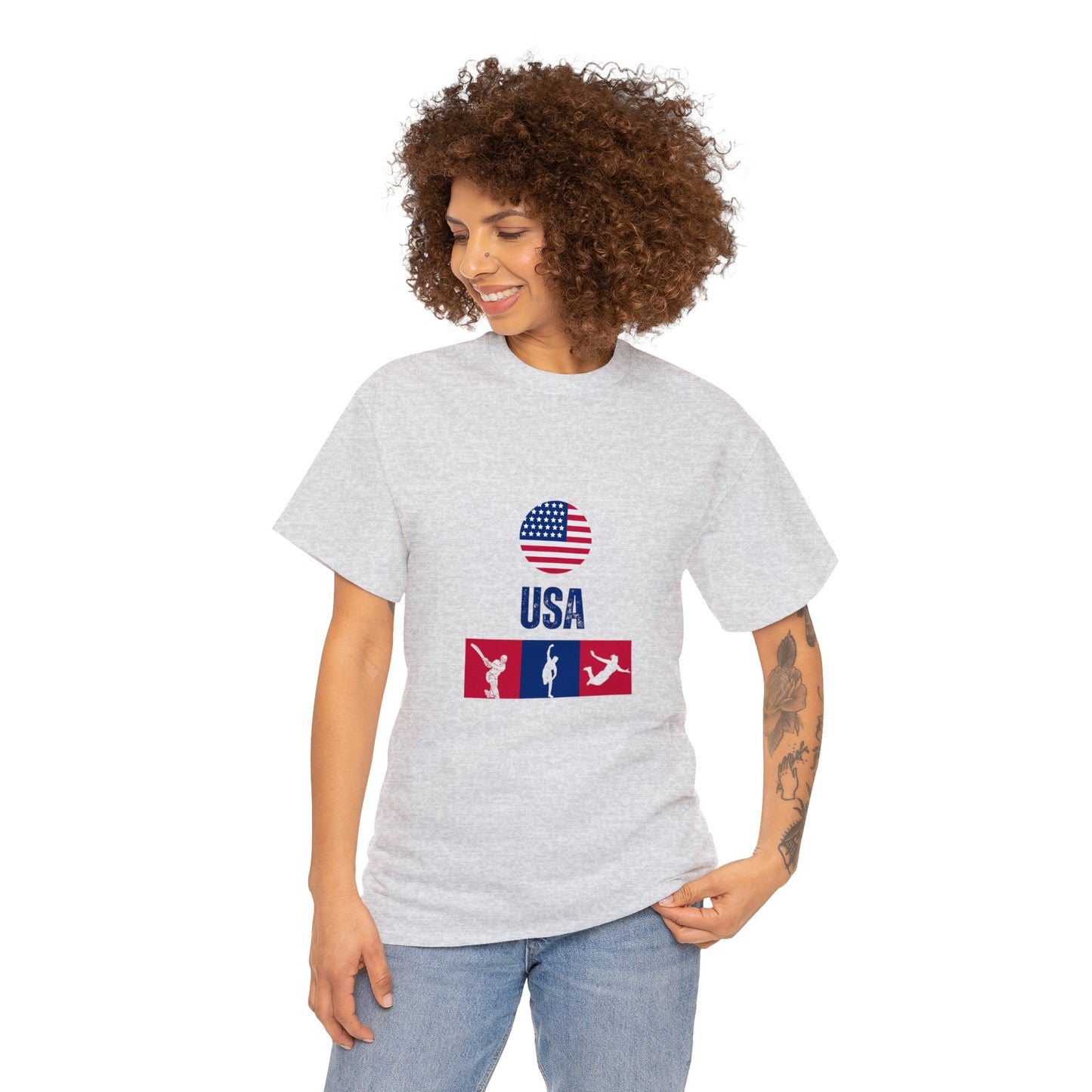 USA's World Cup 2024 Edition T-shirt - Unisex Heavy Cotton Tee