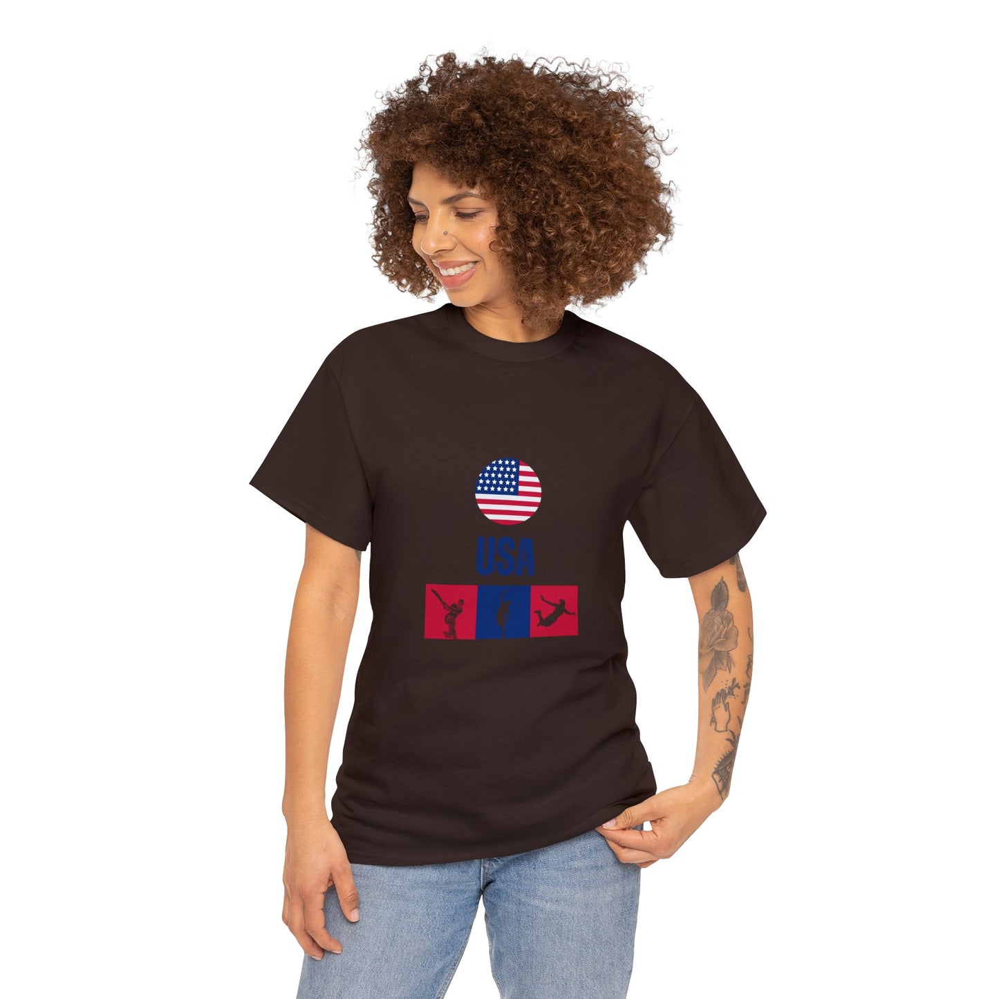 USA's World Cup 2024 Edition T-shirt - Unisex Heavy Cotton Tee