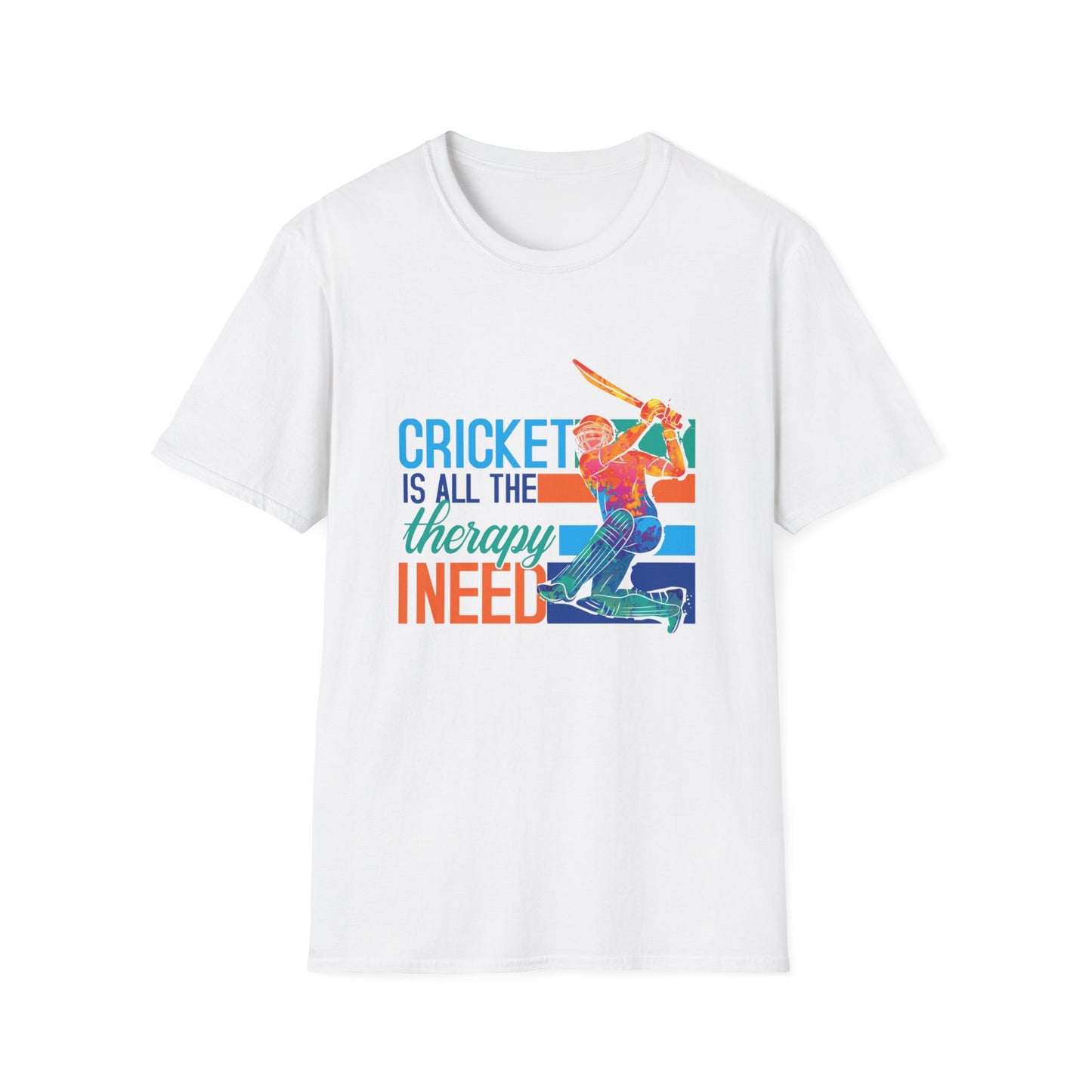 Cricket is All The Therapy I Need | Cricket T-shirt