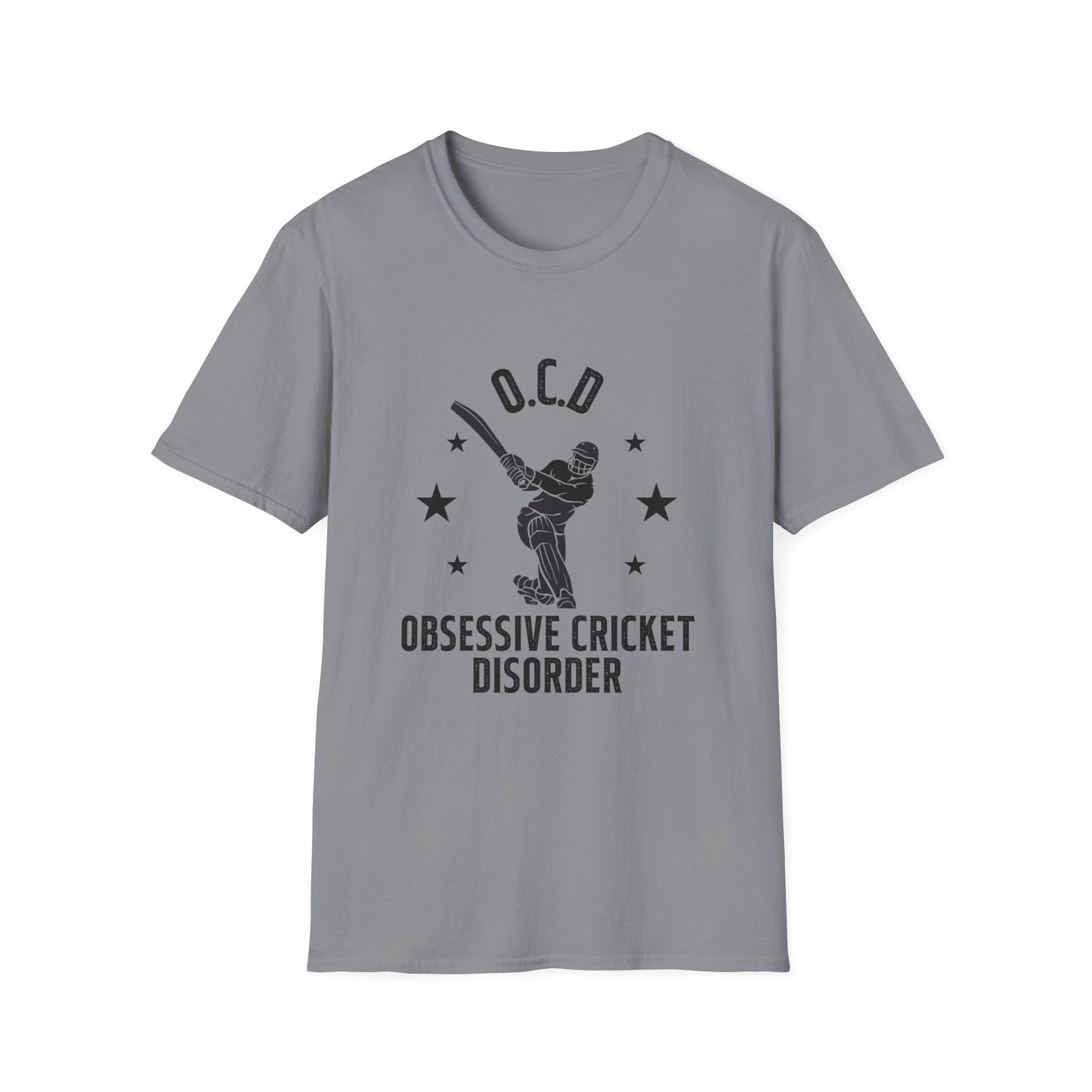 OCD Obsessive Cricket Disorder | Cricket T-shirt