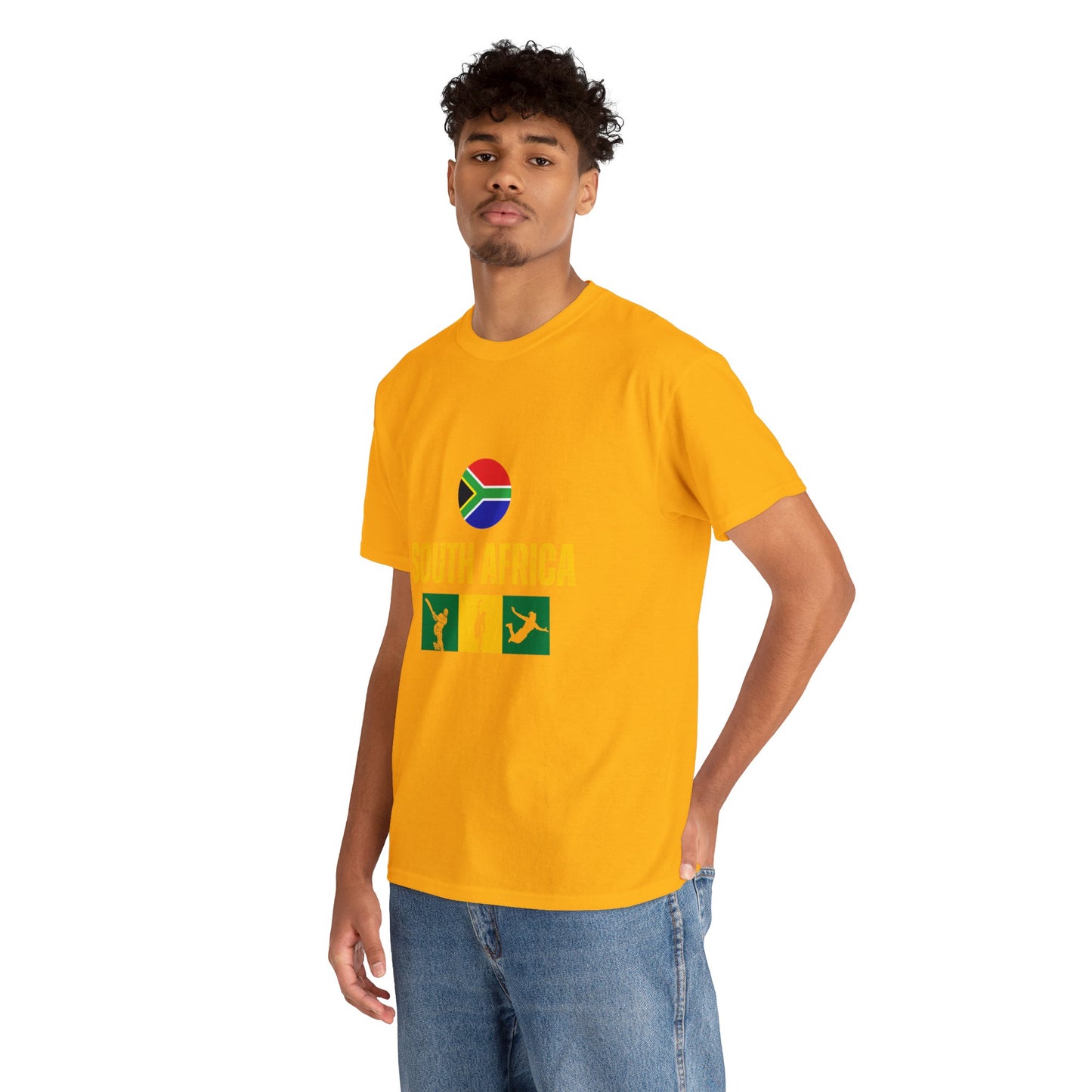 South Africa's World Cup 2024 Edition T-shirt - Unisex Heavy Cotton Tee