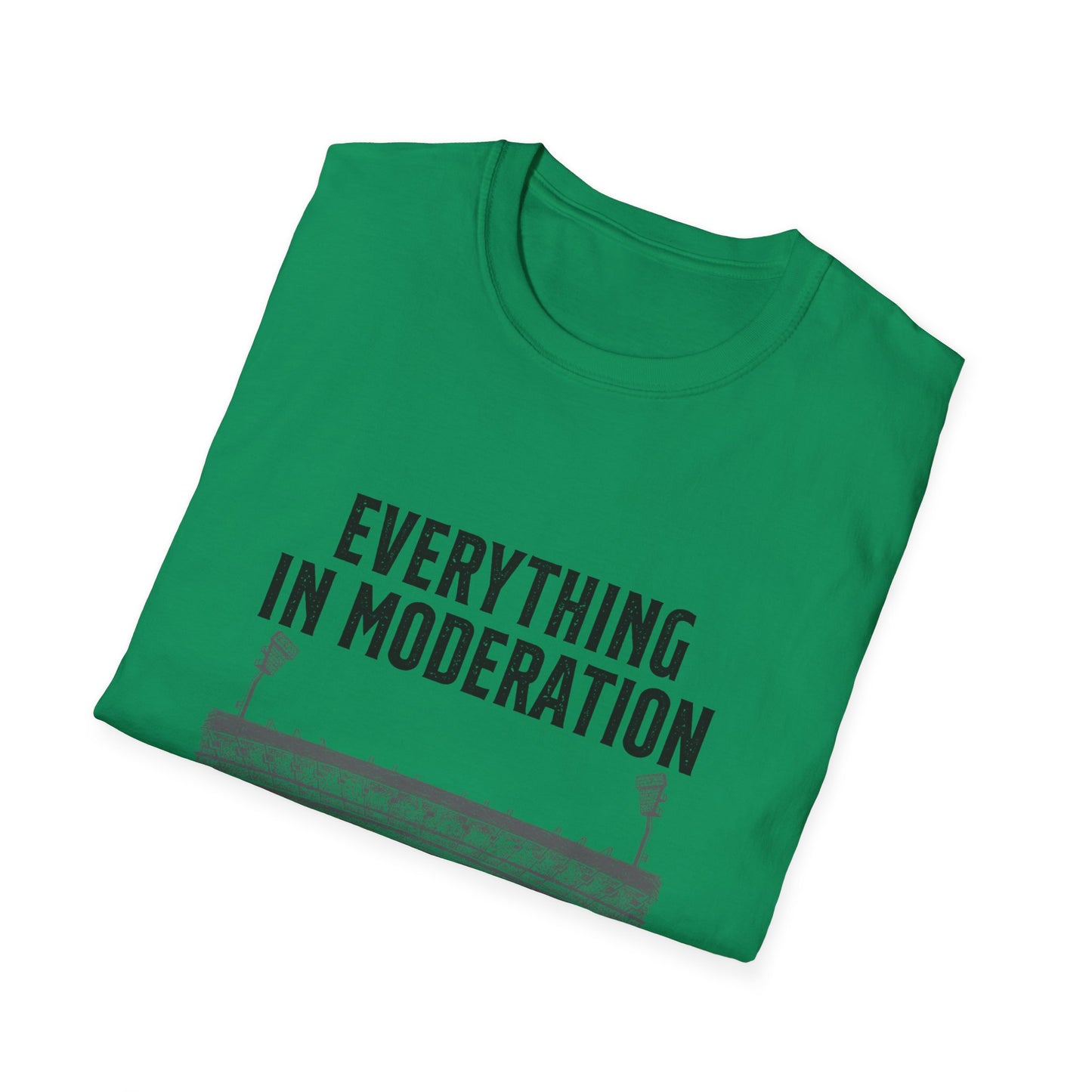 Everything In Moderation Except Cricket | Cricket T-shirt