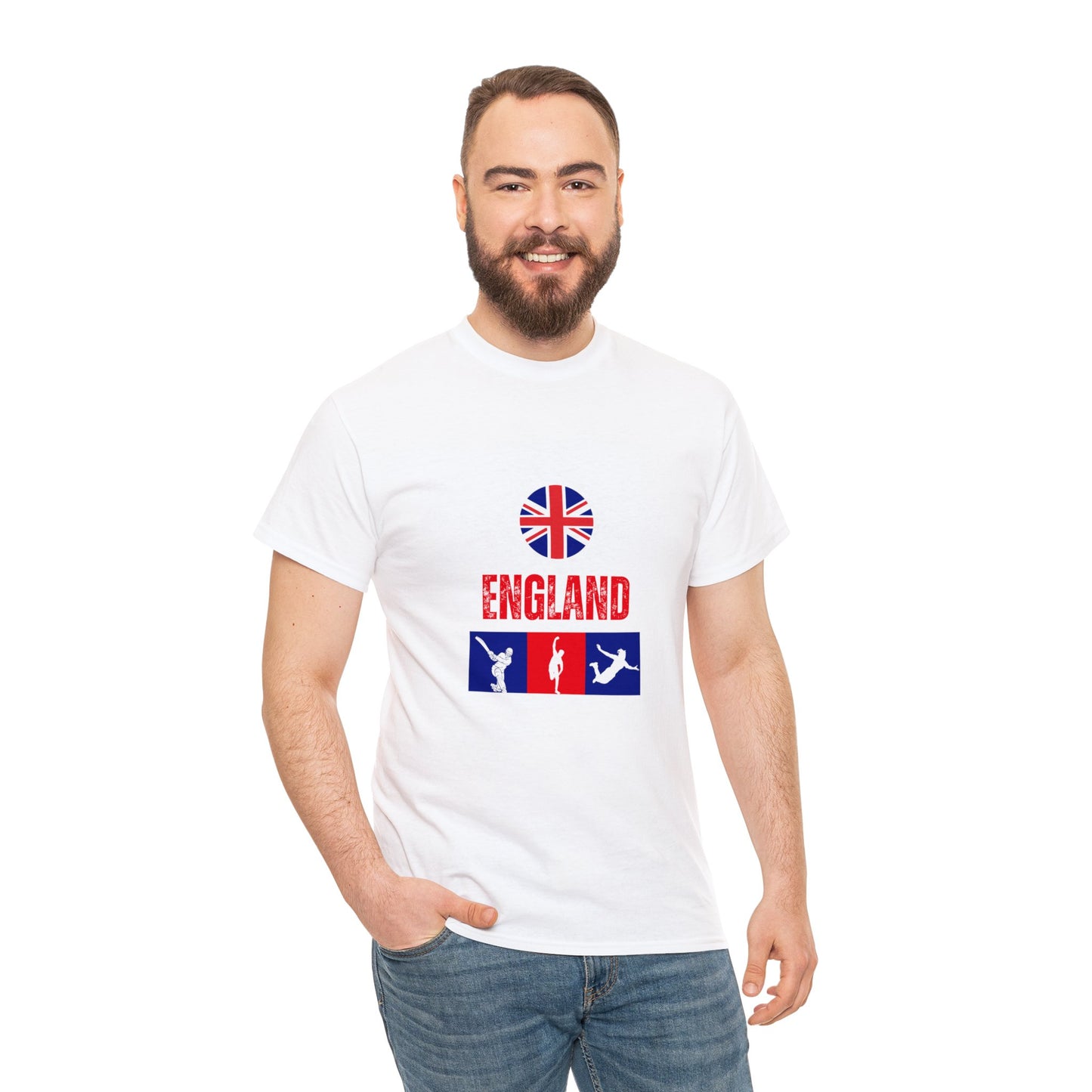 England's World Cup 2024 Edition T-shirt - Unisex Heavy Cotton Tee