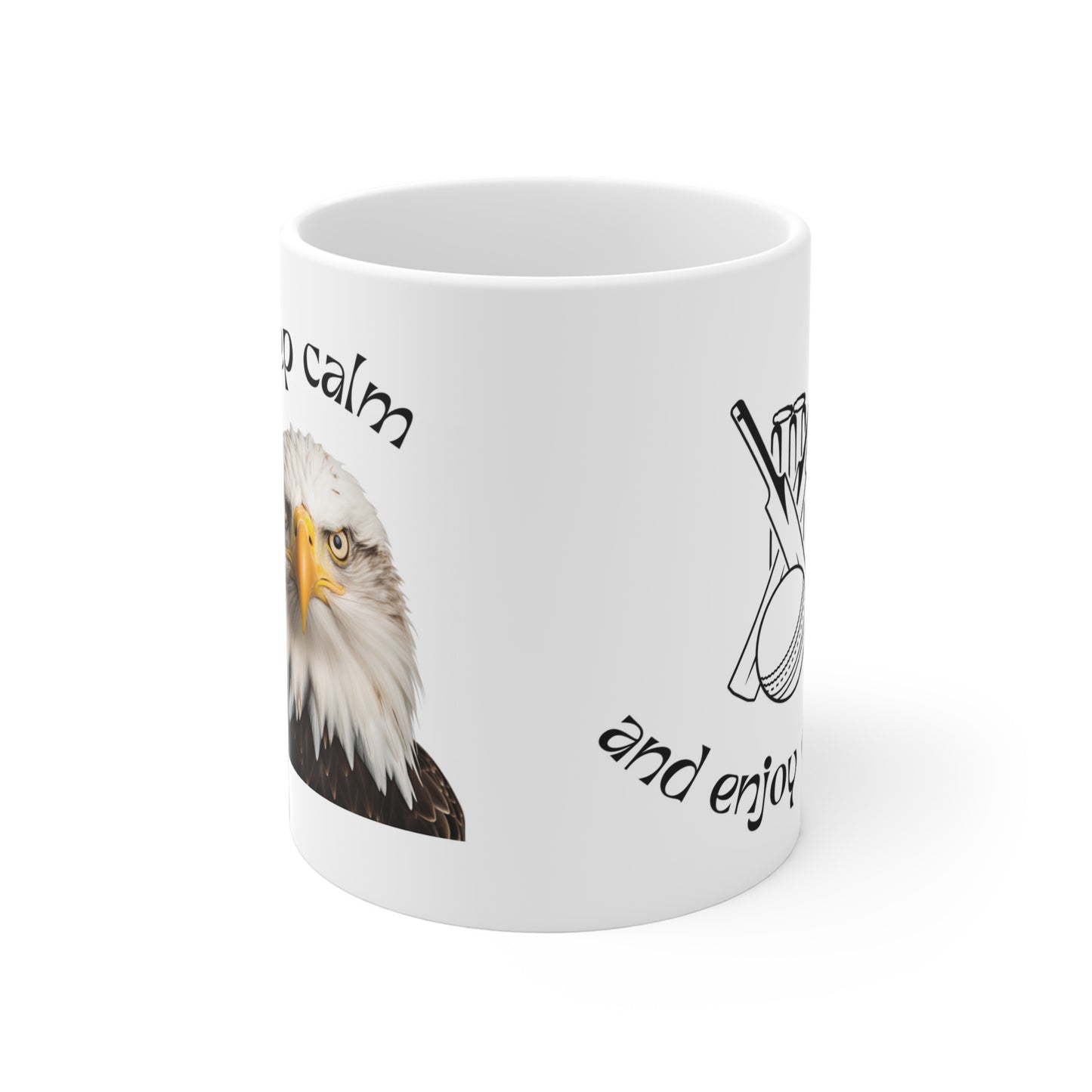 Keep Calm and Enjoy Cricket - Ceramic Mugs (11oz\15oz\20oz)