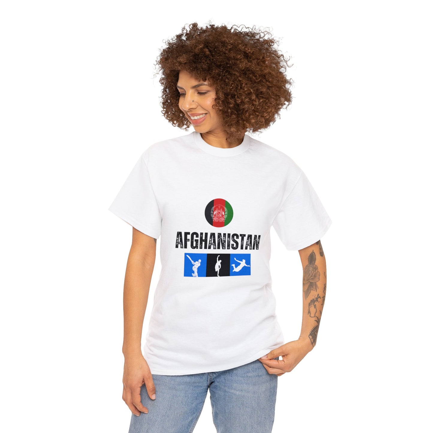 Afghanistan's World Cup 2024 Edition T-shirt - Unisex Heavy Cotton Tee