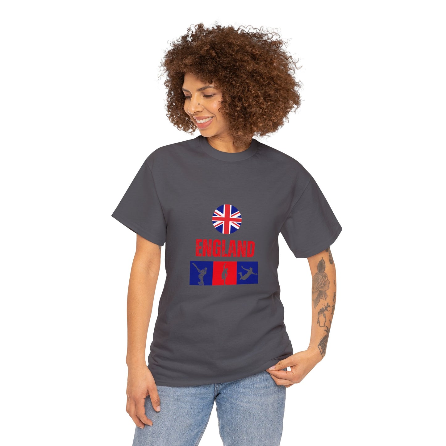 England's World Cup 2024 Edition T-shirt - Unisex Heavy Cotton Tee