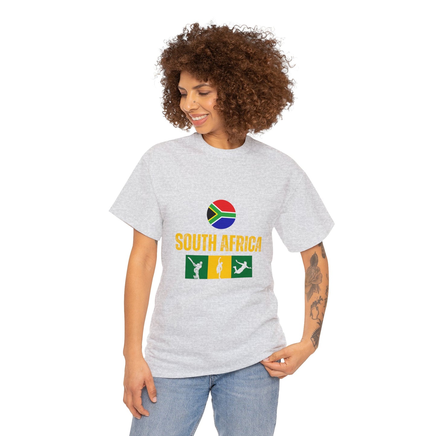 South Africa's World Cup 2024 Edition T-shirt - Unisex Heavy Cotton Tee