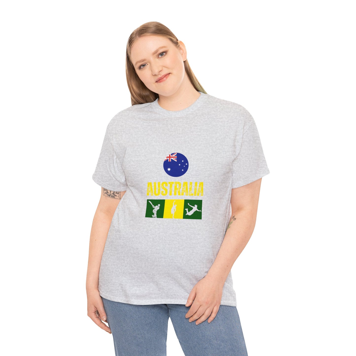 Australia's World Cup 2024 Edition T-shirt - Unisex Heavy Cotton Tee