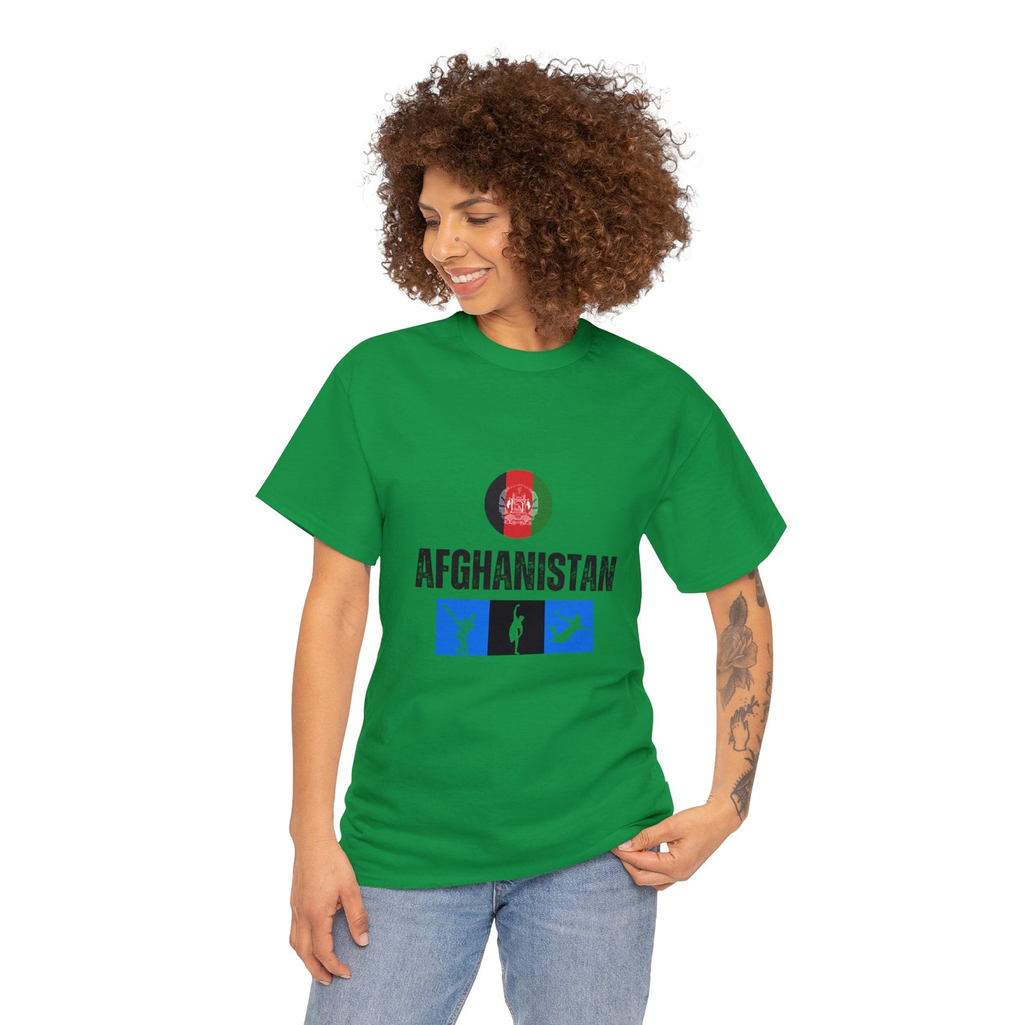 Afghanistan's World Cup 2024 Edition T-shirt - Unisex Heavy Cotton Tee