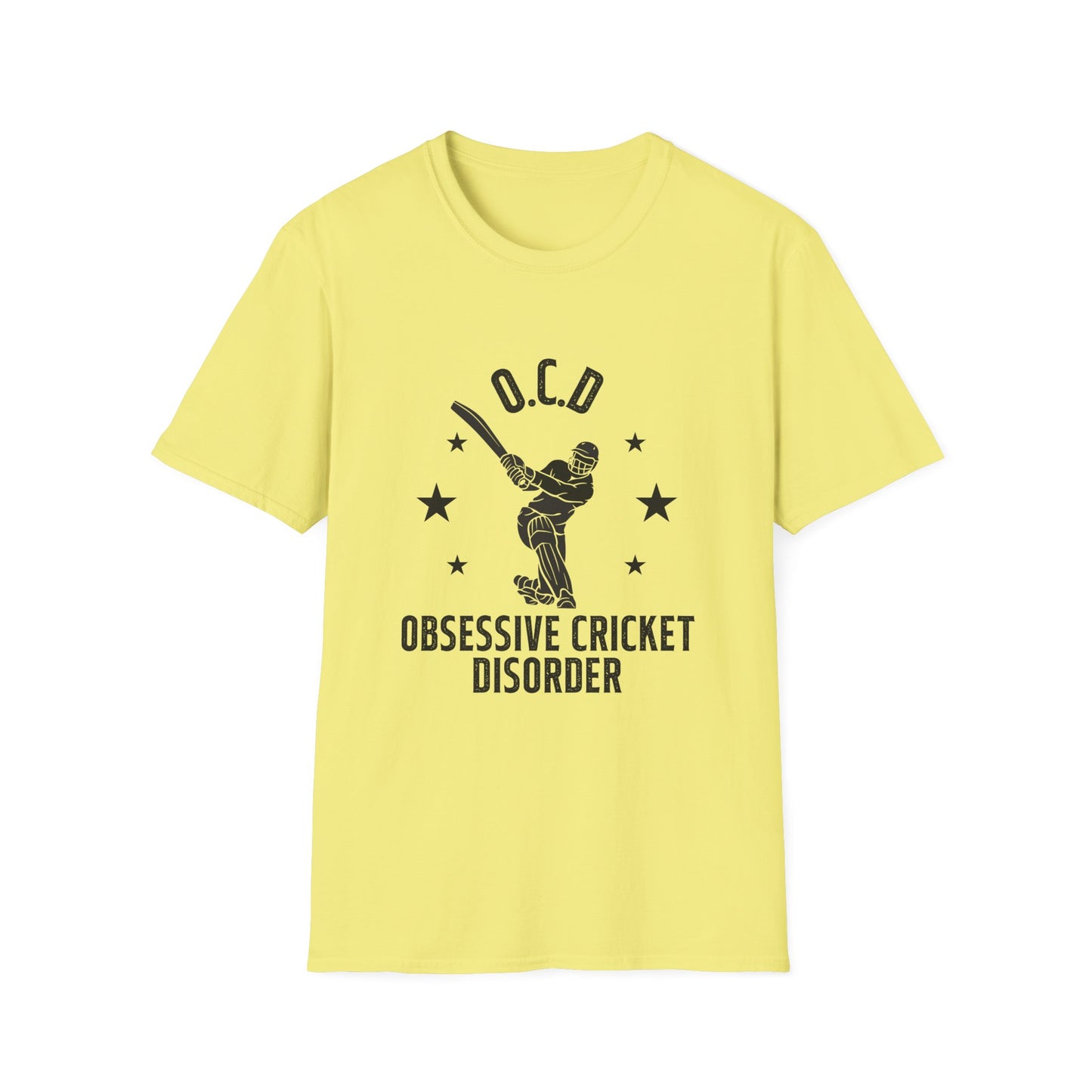 OCD Obsessive Cricket Disorder | Cricket T-shirt