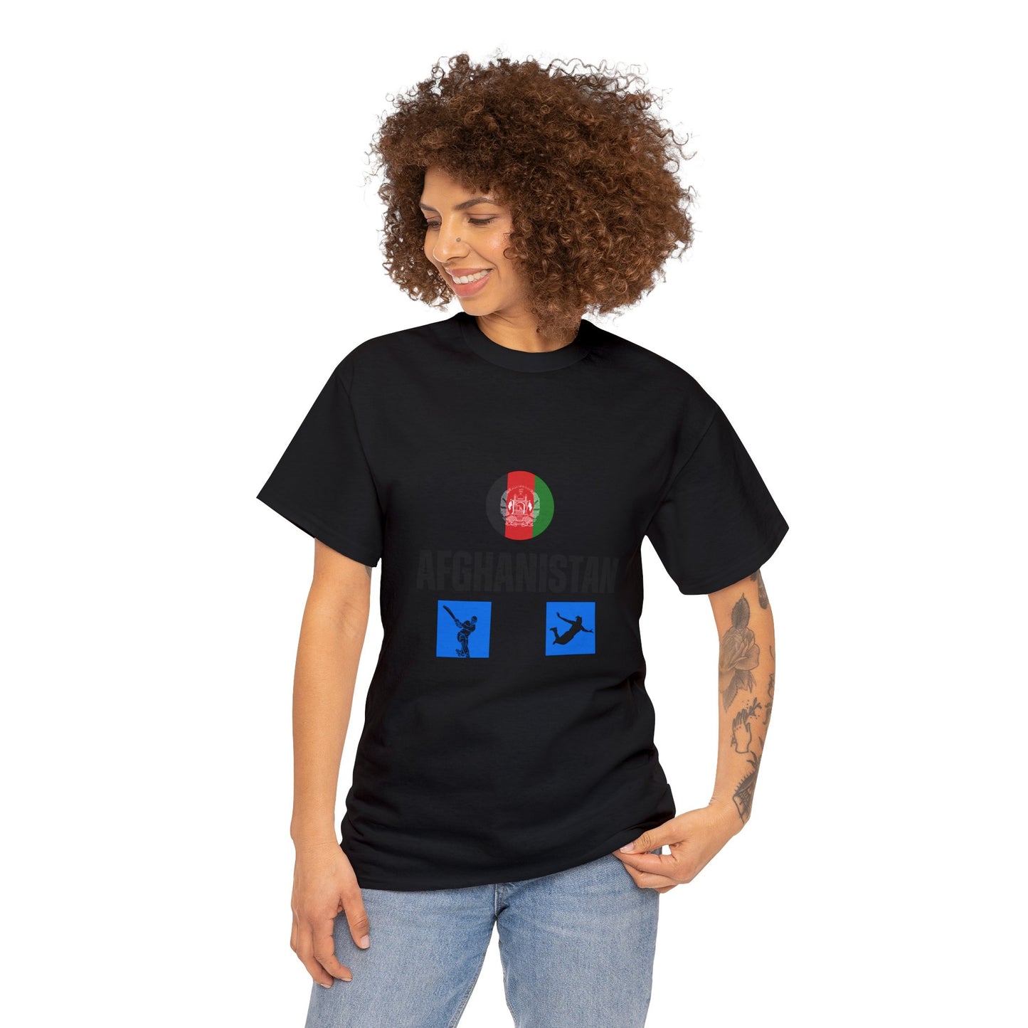 Afghanistan's World Cup 2024 Edition T-shirt - Unisex Heavy Cotton Tee