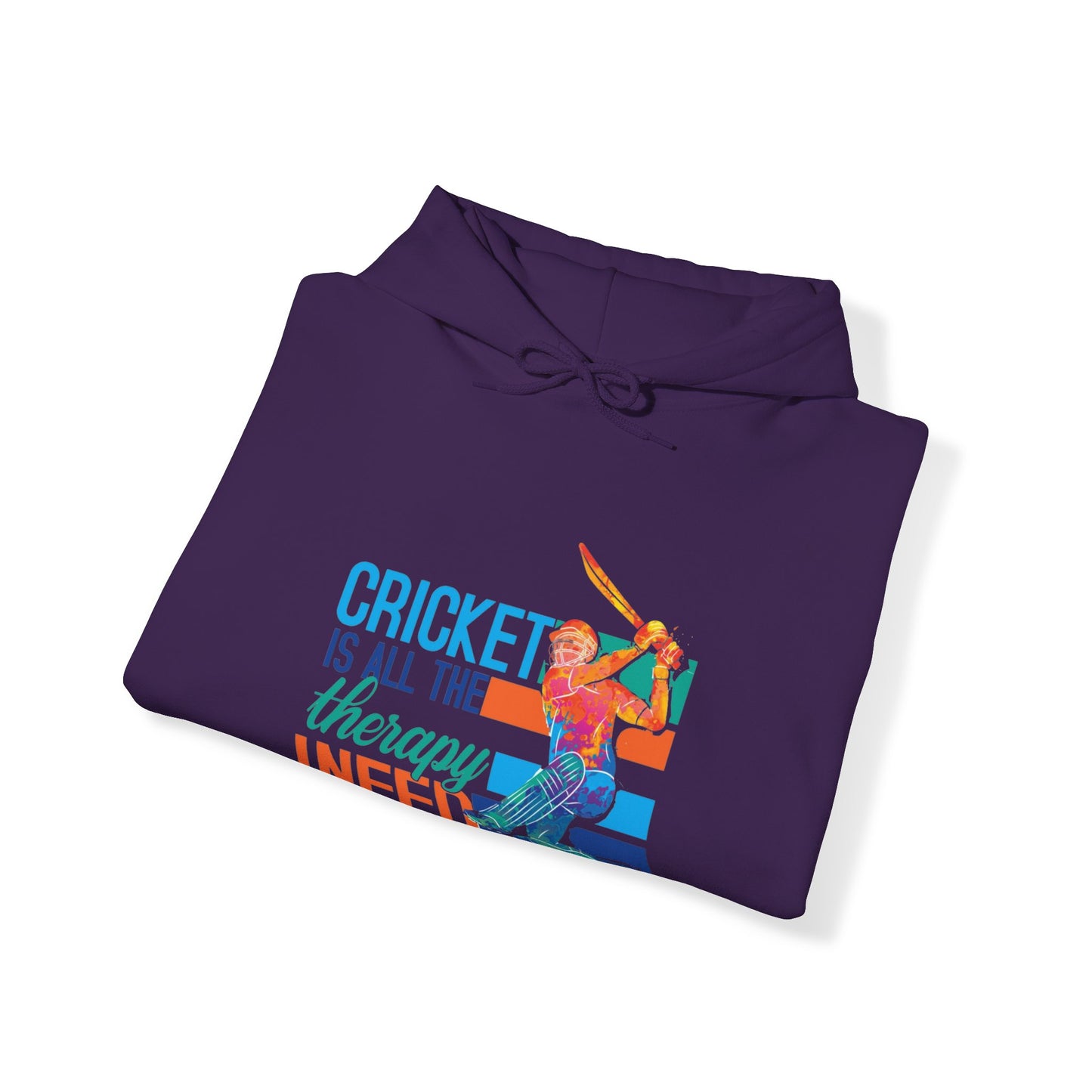 Cricket is All The Therapy I Need - Cricket Hoodie