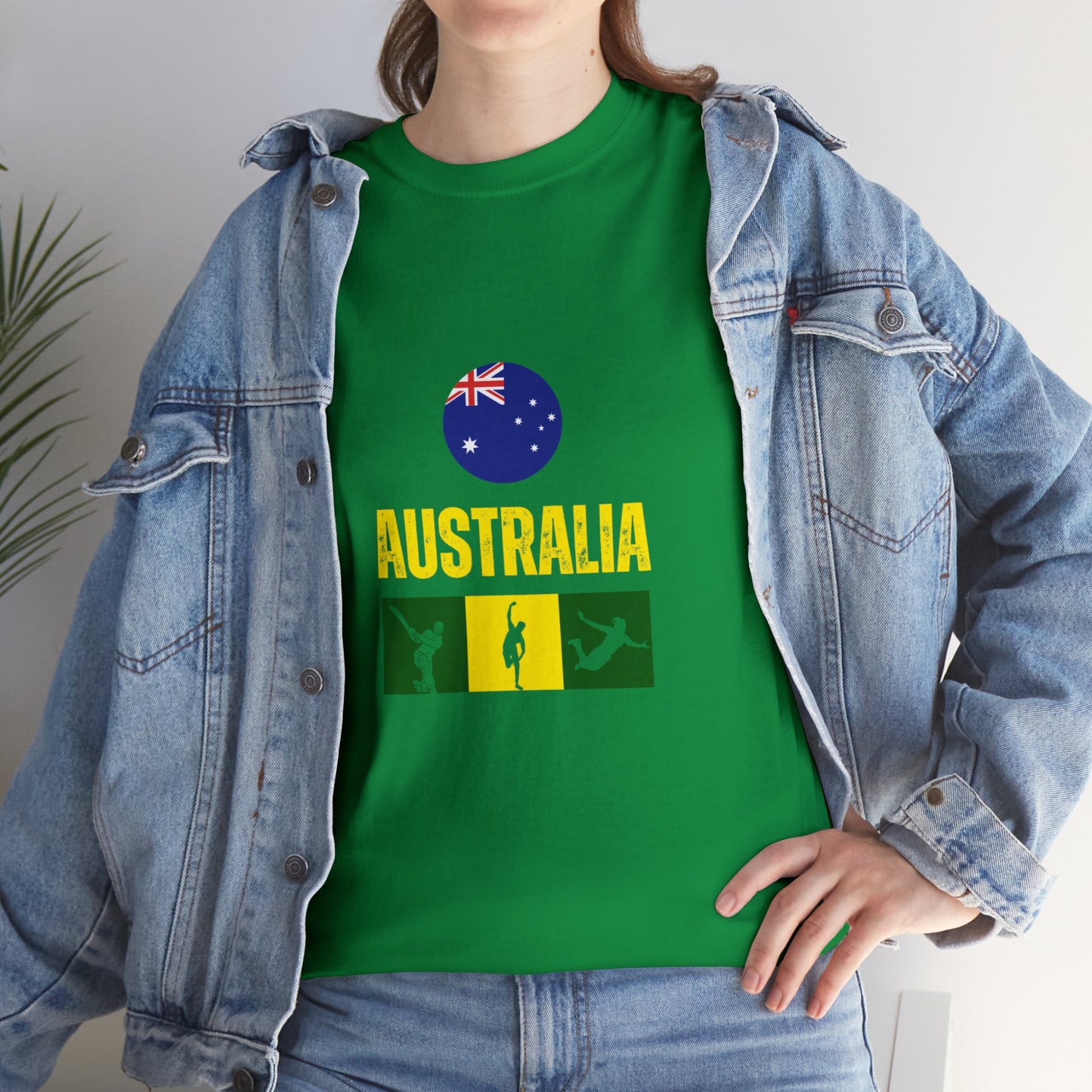 Australia's World Cup 2024 Edition T-shirt - Unisex Heavy Cotton Tee