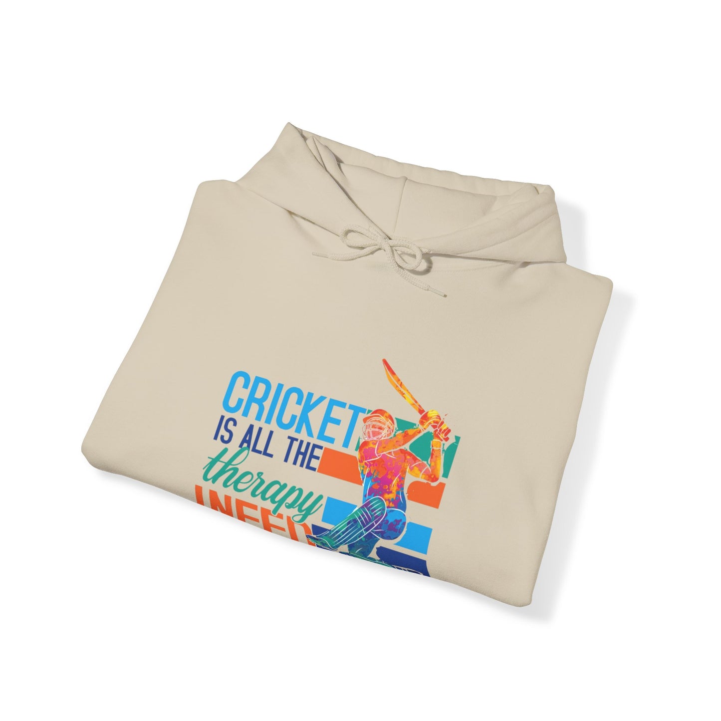 Cricket is All The Therapy I Need - Cricket Hoodie