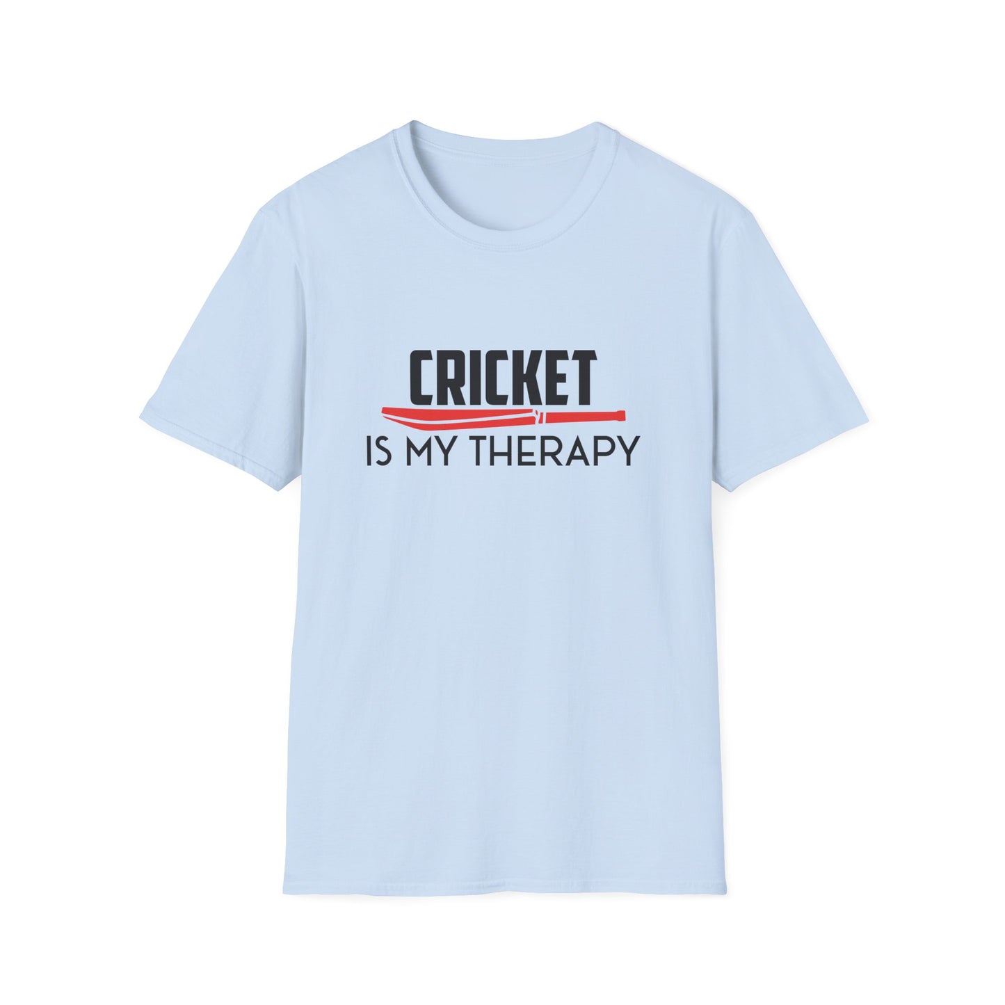 Cricket is My Therapy | Cricket T-shirt