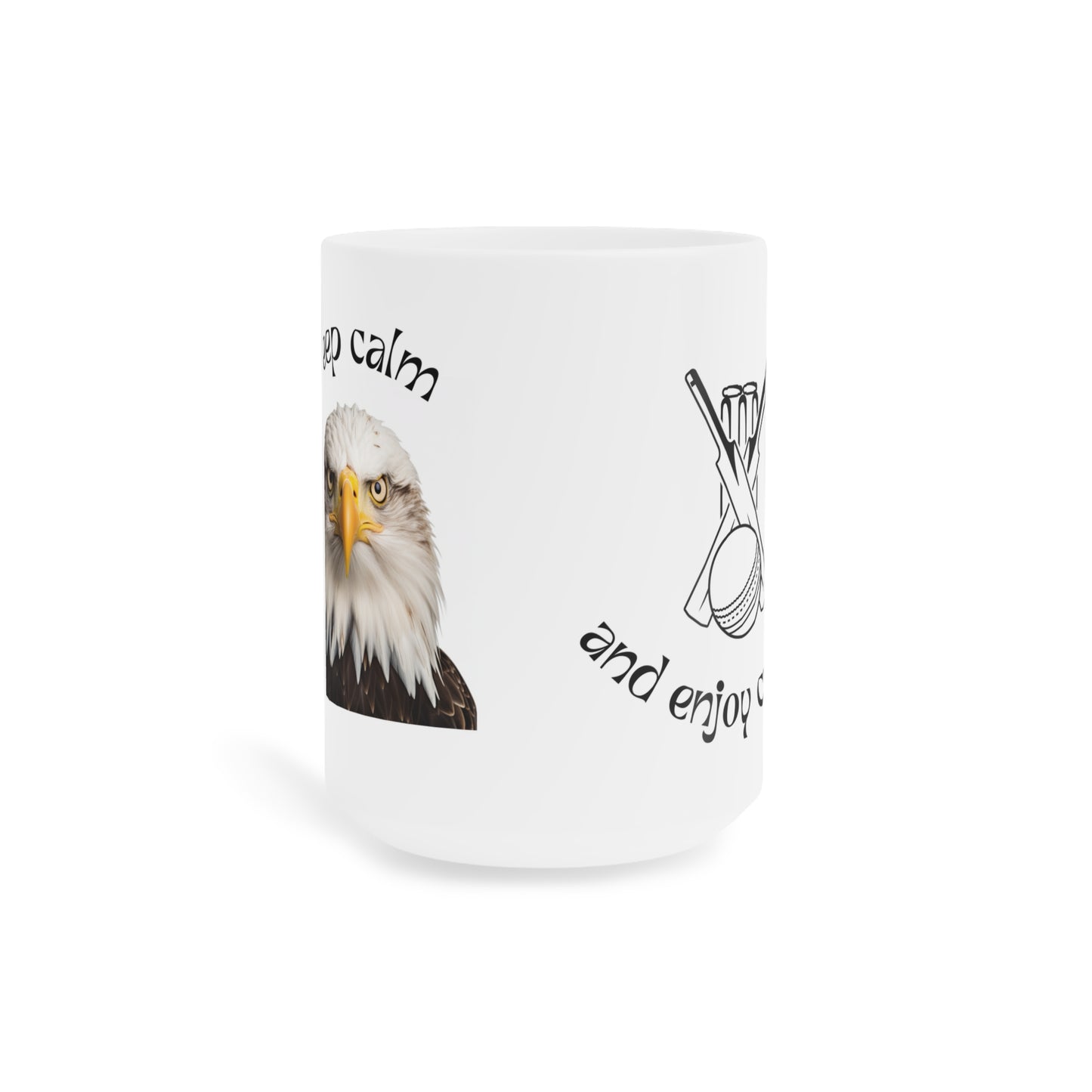 Keep Calm and Enjoy Cricket - Ceramic Mugs (11oz\15oz\20oz)