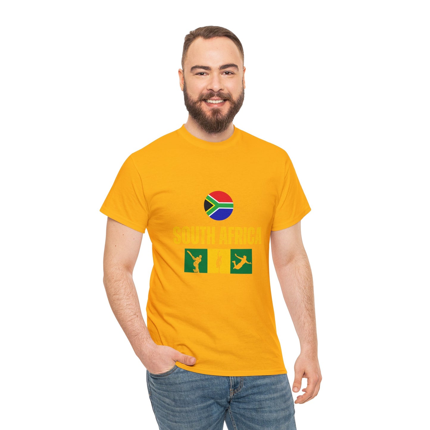 South Africa's World Cup 2024 Edition T-shirt - Unisex Heavy Cotton Tee