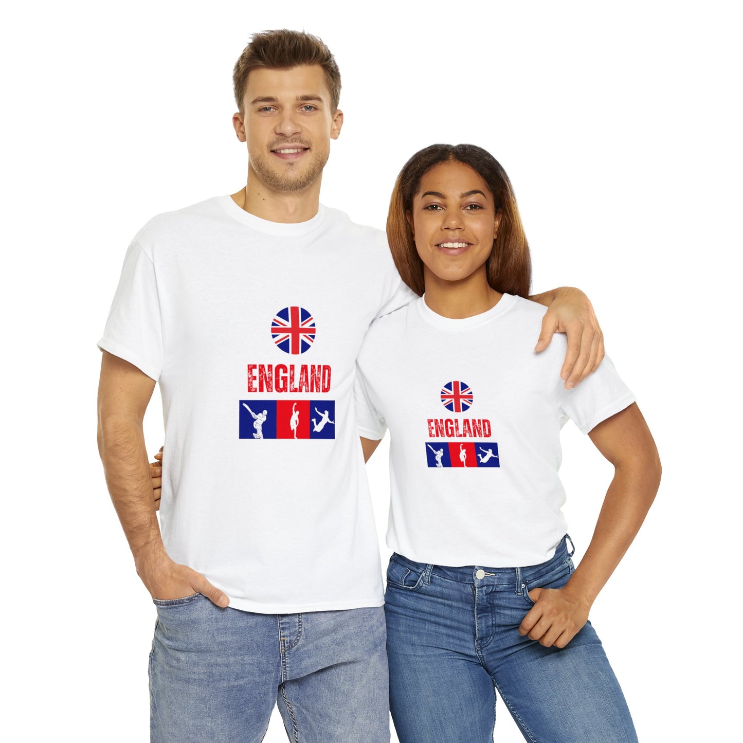 England's World Cup 2024 Edition T-shirt - Unisex Heavy Cotton Tee