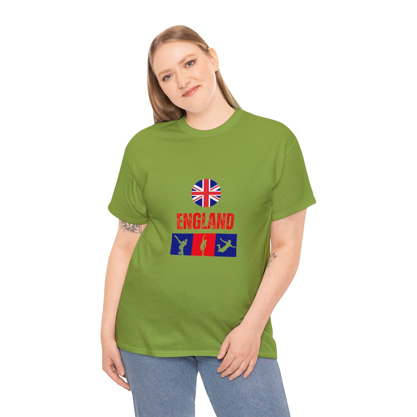 England's World Cup 2024 Edition T-shirt - Unisex Heavy Cotton Tee