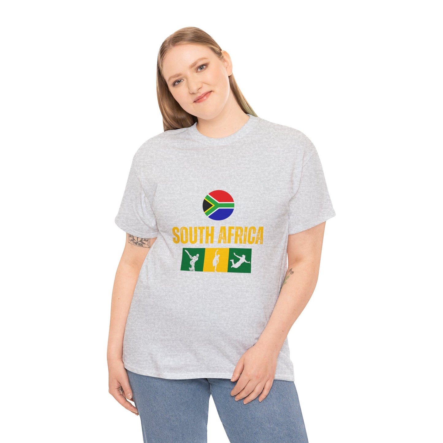 South Africa's World Cup 2024 Edition T-shirt - Unisex Heavy Cotton Tee