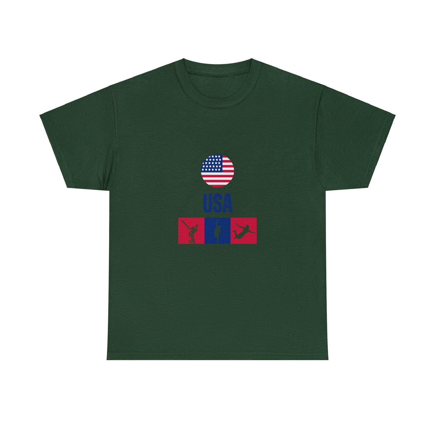 USA's World Cup 2024 Edition T-shirt - Unisex Heavy Cotton Tee