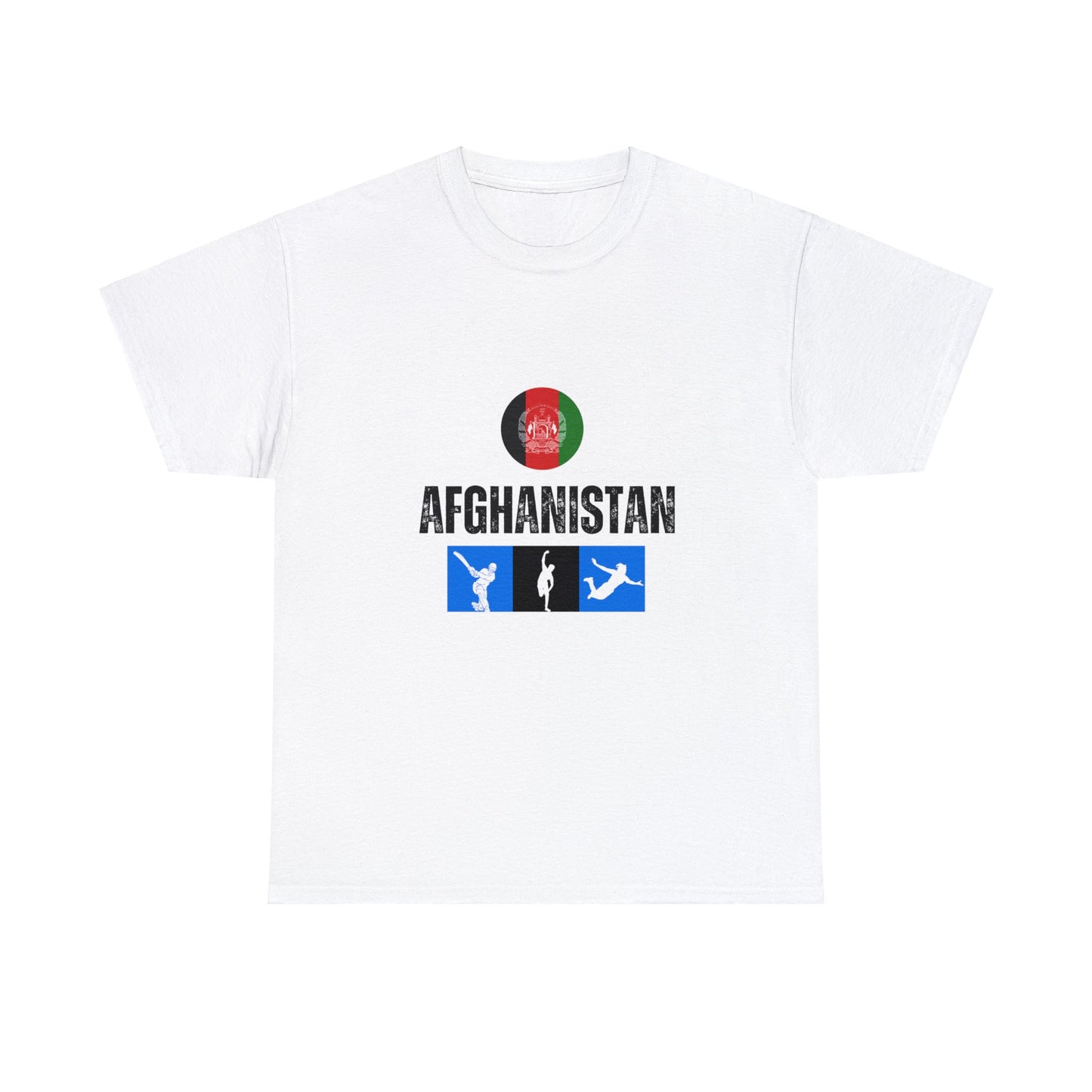 Afghanistan cricket T-shirt - front 