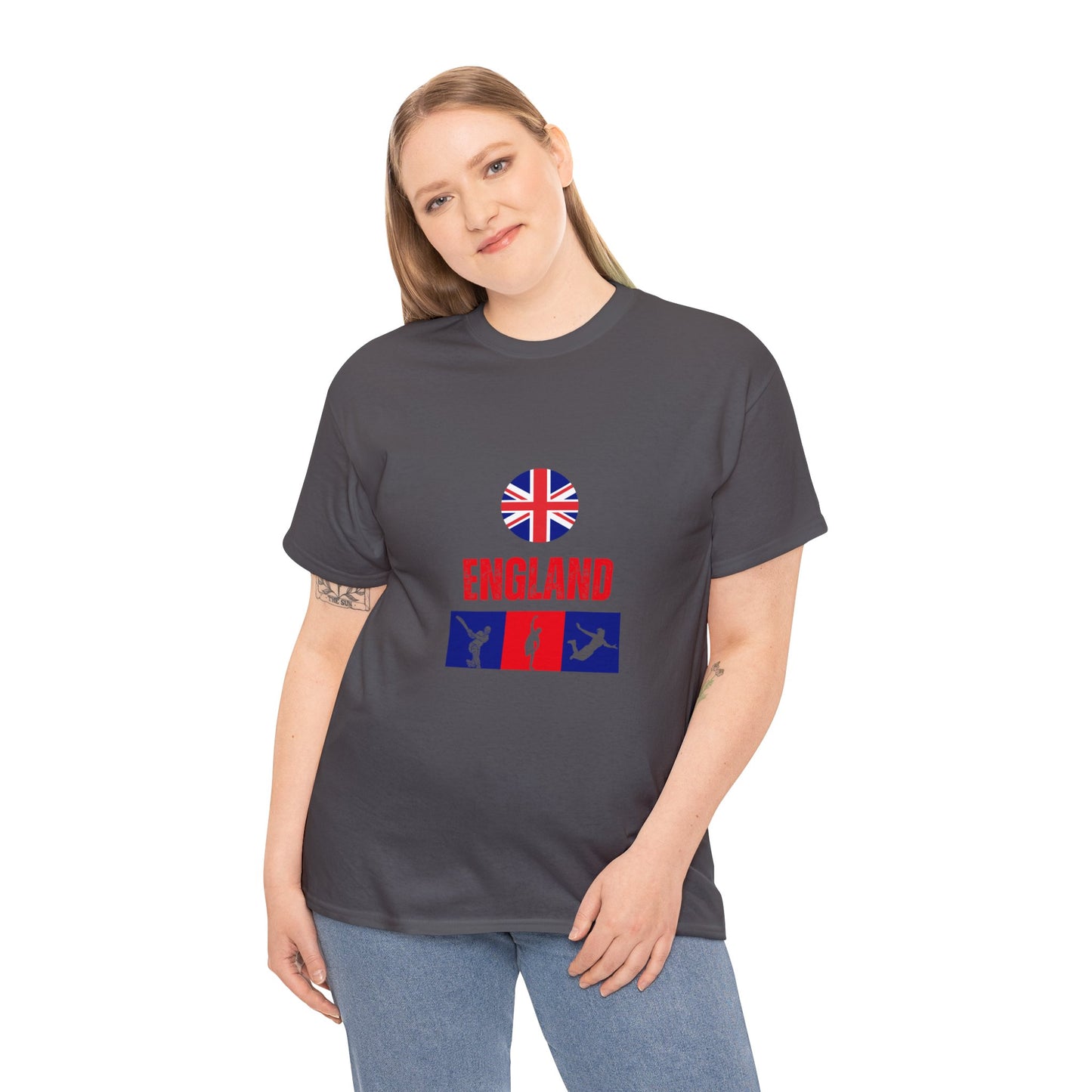 England's World Cup 2024 Edition T-shirt - Unisex Heavy Cotton Tee