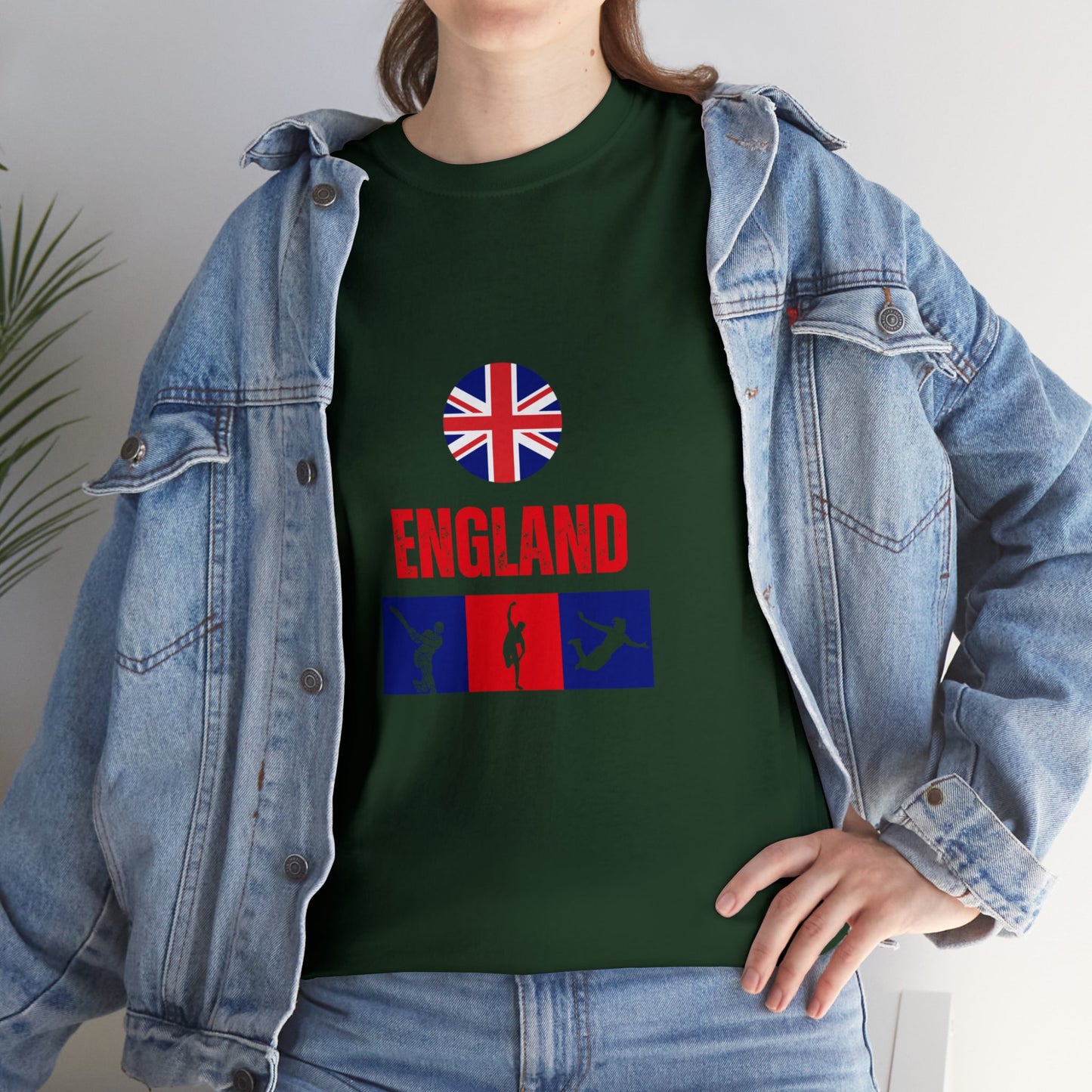 England's World Cup 2024 Edition T-shirt - Unisex Heavy Cotton Tee