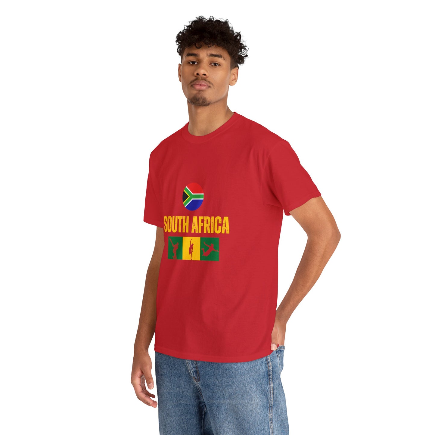 South Africa's World Cup 2024 Edition T-shirt - Unisex Heavy Cotton Tee