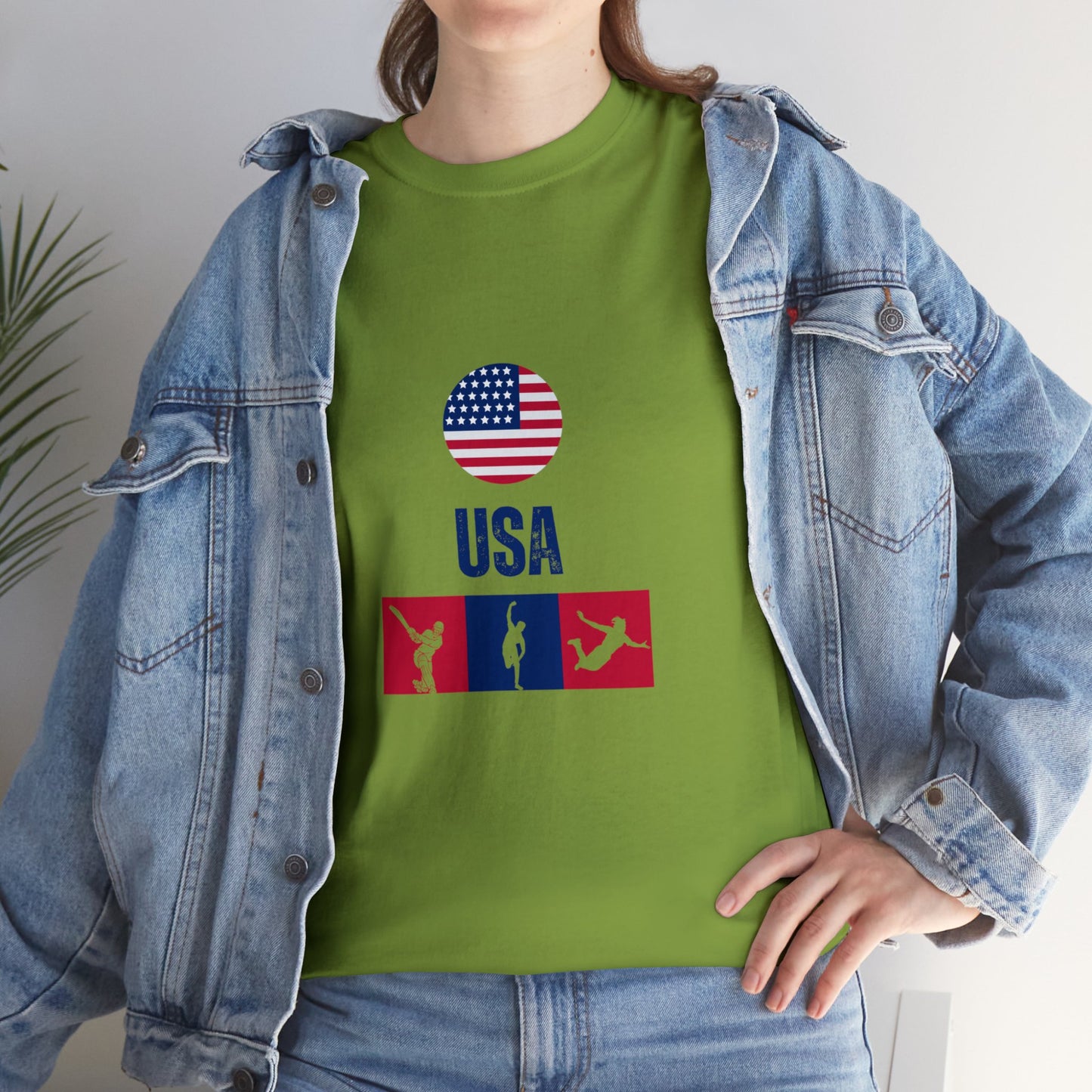 USA's World Cup 2024 Edition T-shirt - Unisex Heavy Cotton Tee