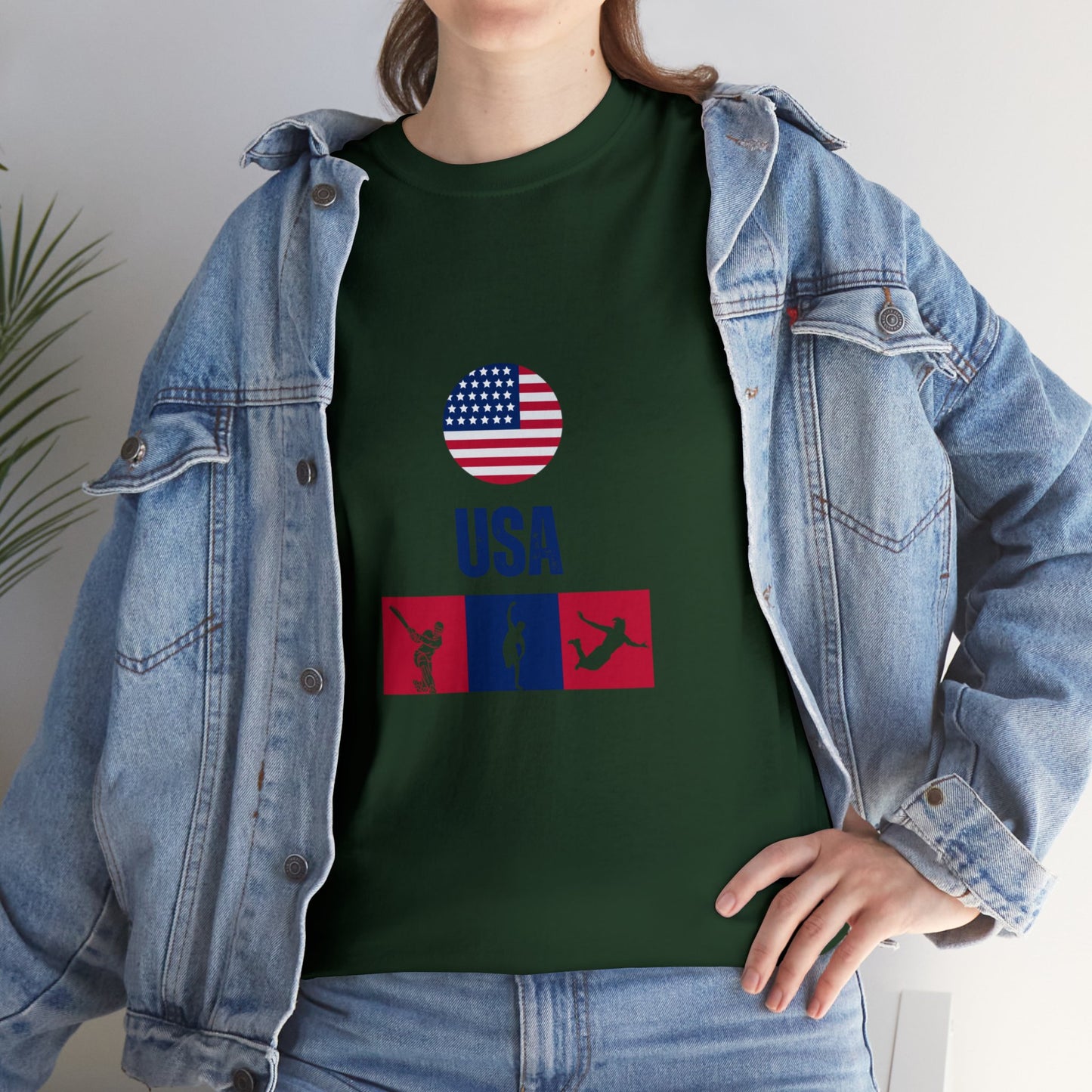 USA's World Cup 2024 Edition T-shirt - Unisex Heavy Cotton Tee