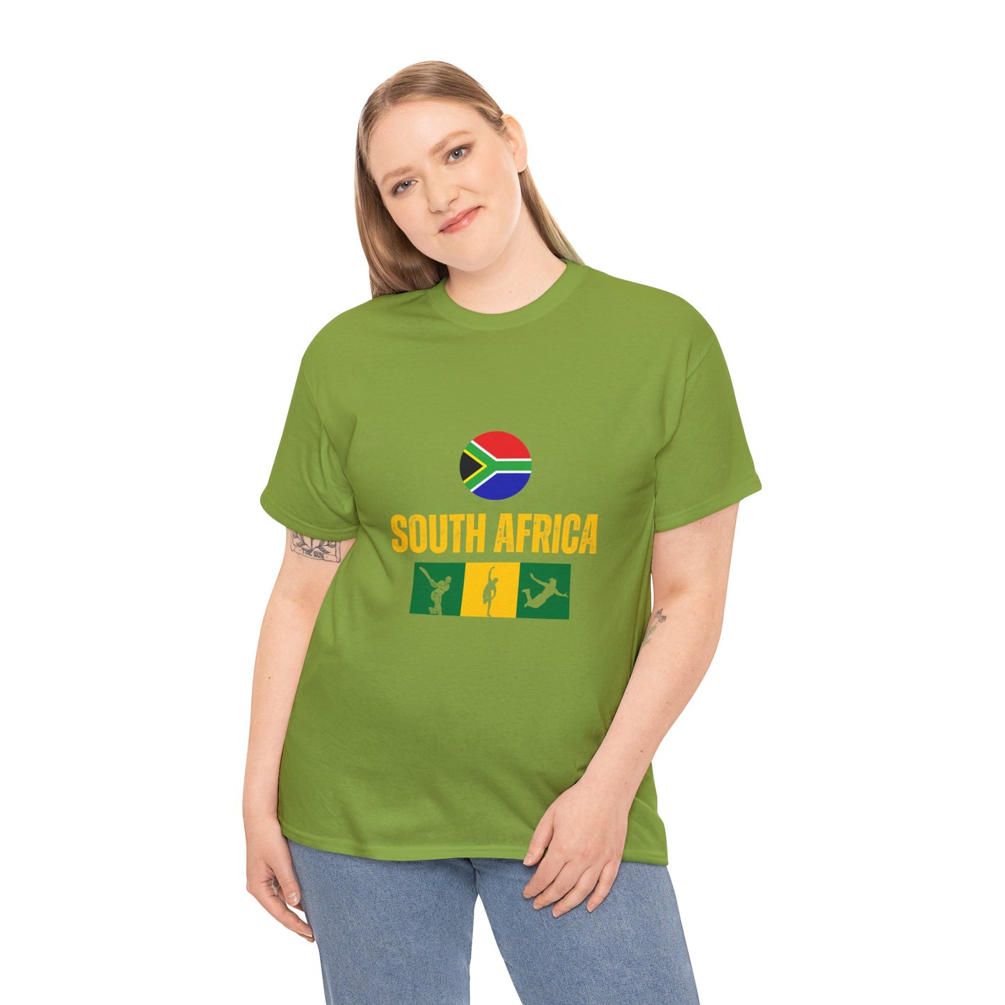 South Africa's World Cup 2024 Edition T-shirt - Unisex Heavy Cotton Tee