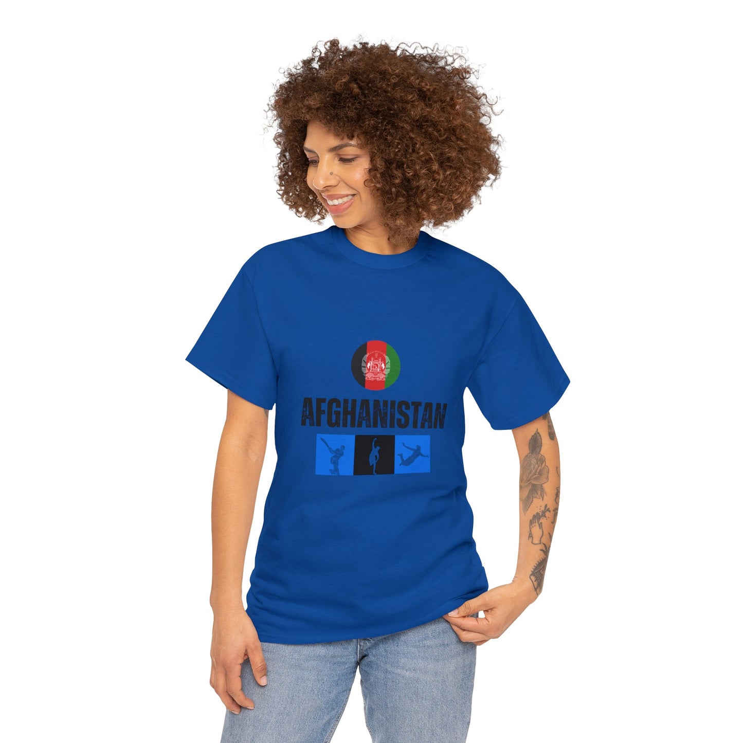 Afghanistan's World Cup 2024 Edition T-shirt - Unisex Heavy Cotton Tee