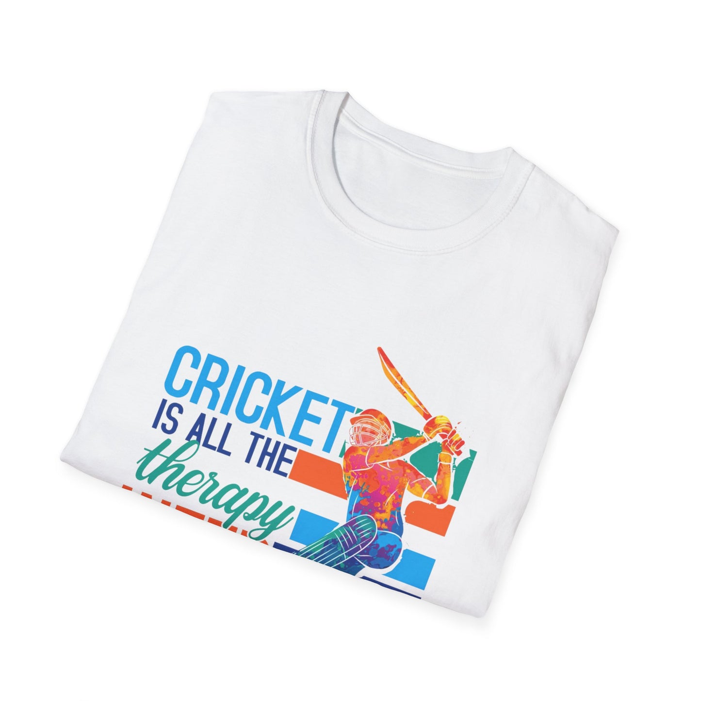 Cricket is All The Therapy I Need | Cricket T-shirt