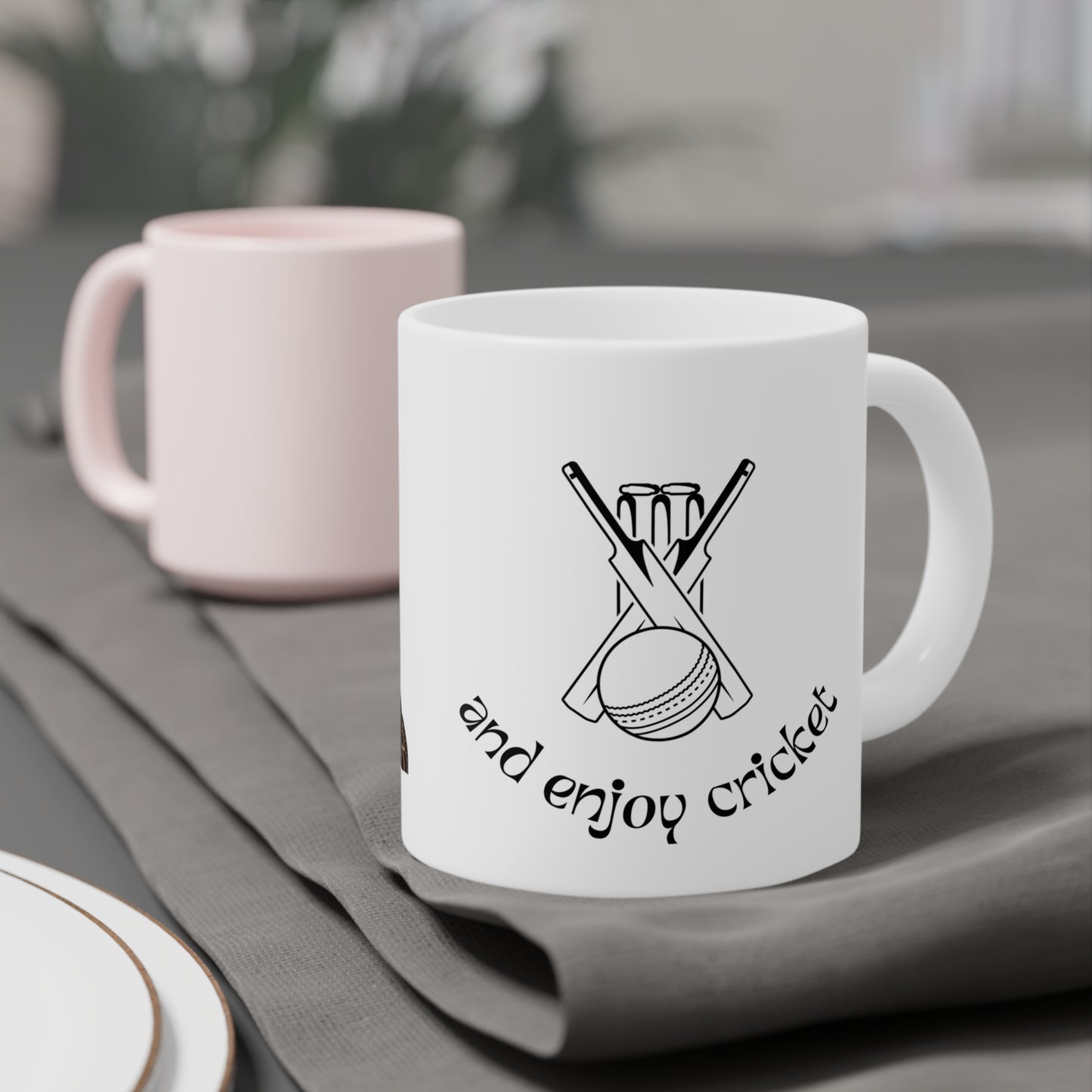 Keep Calm and Enjoy Cricket - Ceramic Mugs (11oz\15oz\20oz)