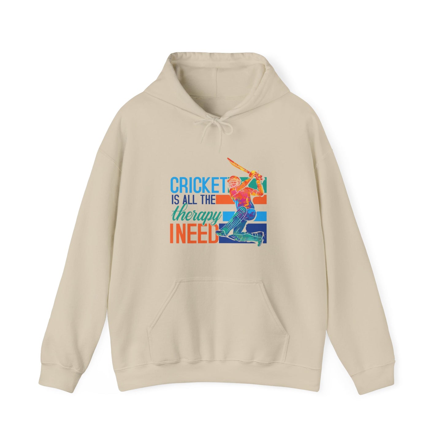 Cricket is All The Therapy I Need - Cricket Hoodie