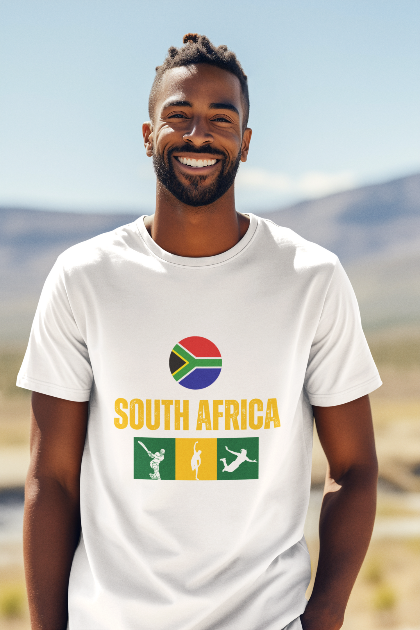 South Africa's World Cup 2024 Edition T-shirt - Unisex Heavy Cotton Tee