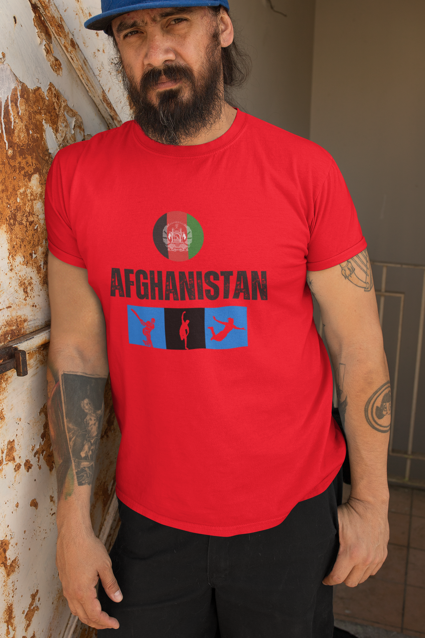 Afghanistan's World Cup 2024 Edition T-shirt - Unisex Heavy Cotton Tee