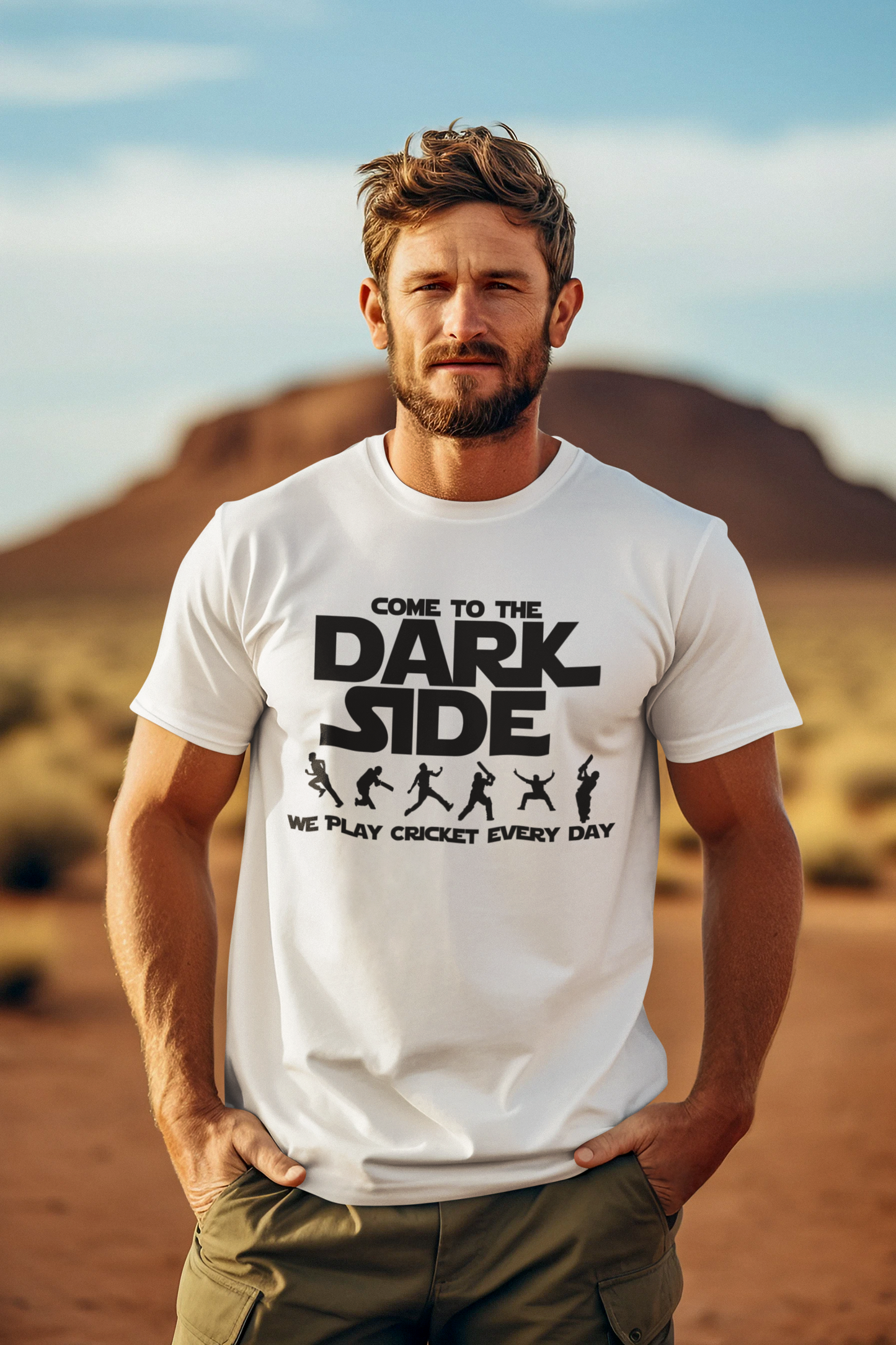 Come to the Dark Side  | Cricket T-shirt